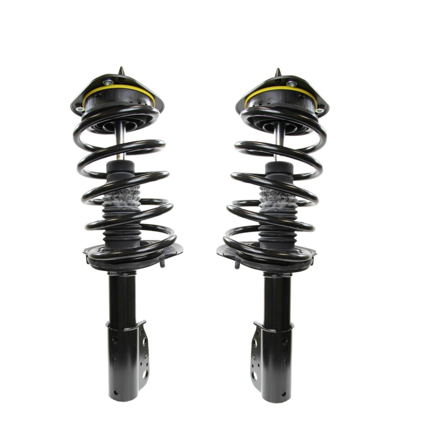 Maxfavor Pair of Front Shock Absorbers and Struts Complete Assembly with Coil Spring Compatible with Cadillac Seville 1998 1999 2000 2001 2002 2004 FWD, Replacement for 171684