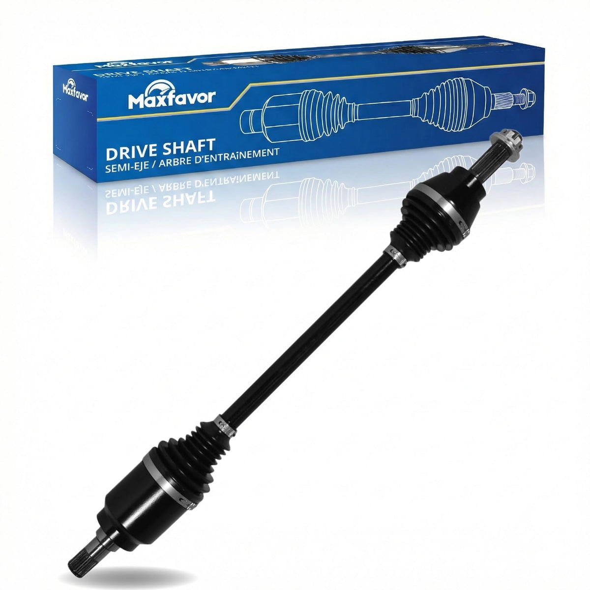 Maxfavor CV Axle Front Left Compatible with 2017-2018 Honda SXS700M4 Pioneer 700-4 Deluxe, 2014-2018 Honda SXS700M4 Pioneer 700-4, Front Driver Left Side CV Axle Joint Shaft Assembly