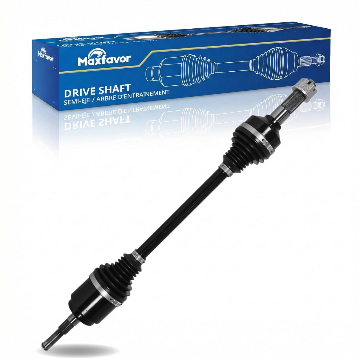 Maxfavor CV Axle Front Left Compatible with 2015-2022 CFMOTO ZFORCE 800 EX EPS, 2015-2016 CFMOTO ZFORCE 800, Front Driver Left Side CV Axle Joint Shaft Assembly
