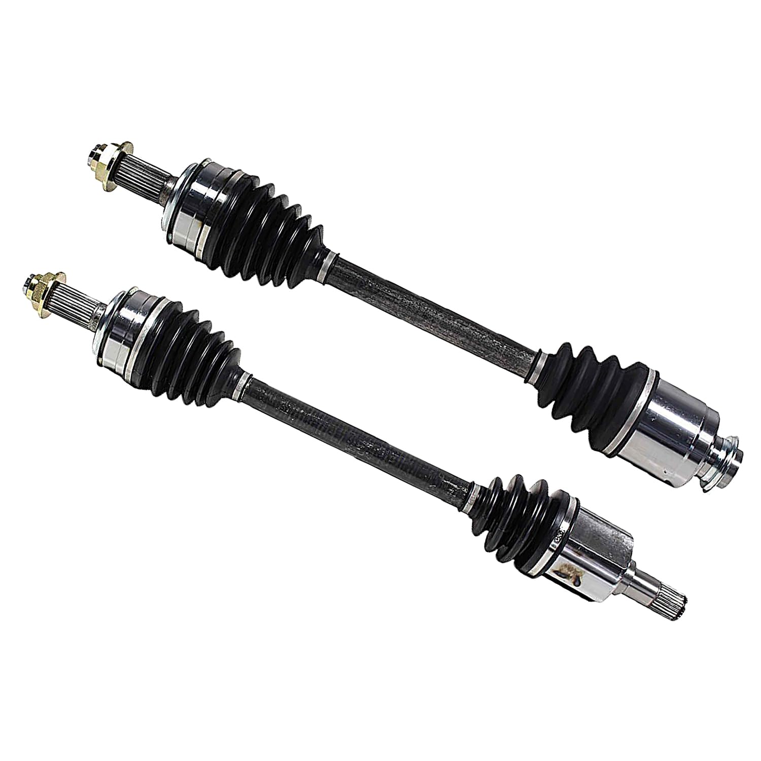 Front Pair CV Axle Shaft Assembly Compatible with 2008-2012 Accord EX, EX-L V6-3.5L FWD Auto Trans Manual Trans CV Joint Replace 44305-TA1-A00 44306-TA1-A00 19342844 10857662 66-4255 44305-T7W-A93