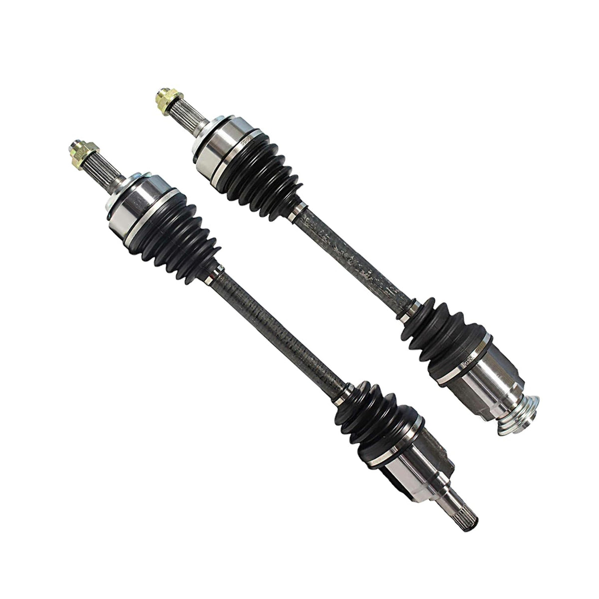 Front Pair CV Axle Shaft Assembly Compatible with 2009-2011 Fit FWD Auto Trans CV Joint Replace 44305-TK6-A01 44305-TK6-A10 44305-TK6-A11 44306-TK6-A00 44306-TK6-A01 44306-TK6-A50 44305-TK6-A00