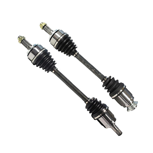 Front Pair CV Axle Shaft Assembly Compatible with 2009-2011 Fit FWD Auto Trans CV Joint Replace 44305-TK6-A01 44305-TK6-A10 44305-TK6-A11 44306-TK6-A00 44306-TK6-A01 44306-TK6-A50 44305-TK6-A00
