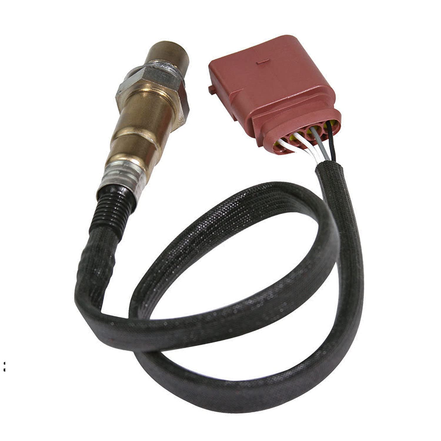 Maxfavor 2Pcs 234-4808 234-5028 Upstream Downstream O2 Oxygen Sensor Compatible with 2005 Audi A4 3.0L, with 2005 Audi A4 Quattro 3.0L, with 2004 2005 2006 Porsche Cayenne 3.2L O2 Sensor