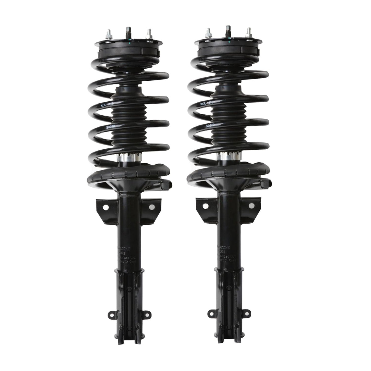 Maxfavor 2 Front Shock Absorbers Fit for Ford Mustang 2005-2010 Base GT Bullitt Models, Struts w/Coil Springs Replacement Ready Strut Shock OE 172138