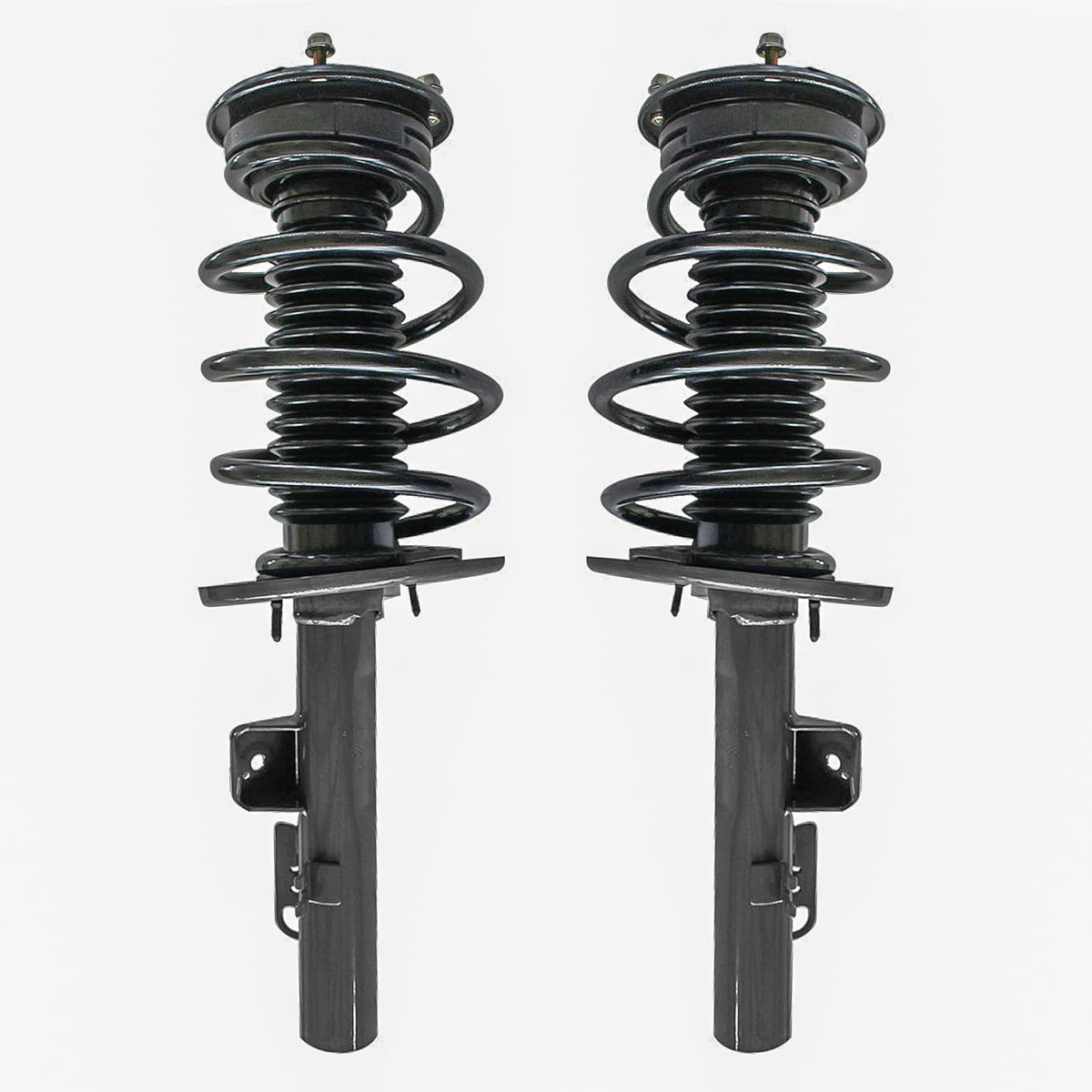 Maxfavor Pair of Front Shock Absorbers and Struts Complete Assembly with Coil Spring Compatible with Ford Taurus X 2008-2009, Replacement for 1335848L 1335848R