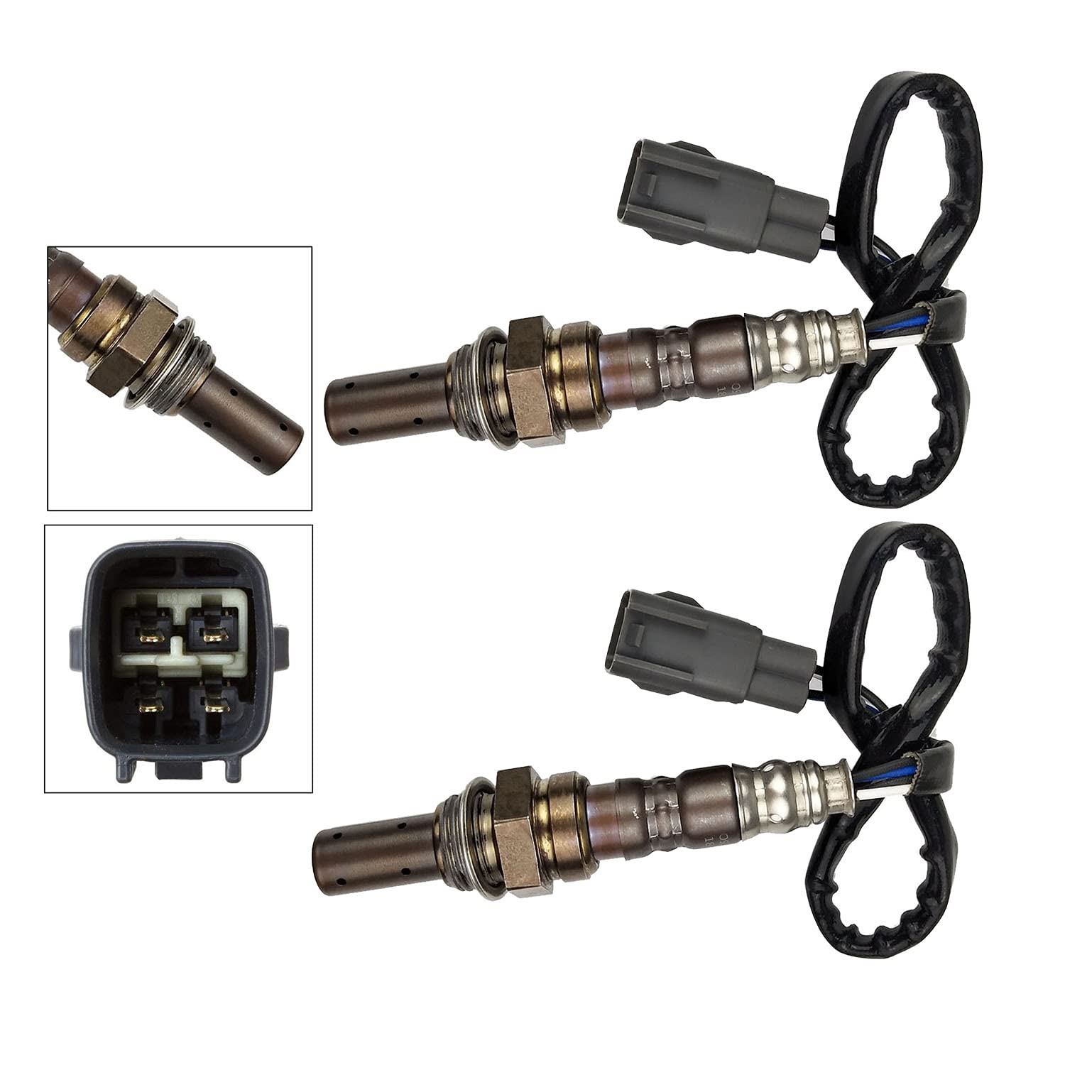 Maxfavor 2Pcs 234-9021*2 Upstream O2 Oxygen Sensor works with 2000-2004 Toyota Avalon, 2001-2003 Toyota Sienna, 2001 Toyota Camry, 2001-2003 Toyota Solara, 2000-2001 Toyota Lexus ES300 3.0L O2 Sensor