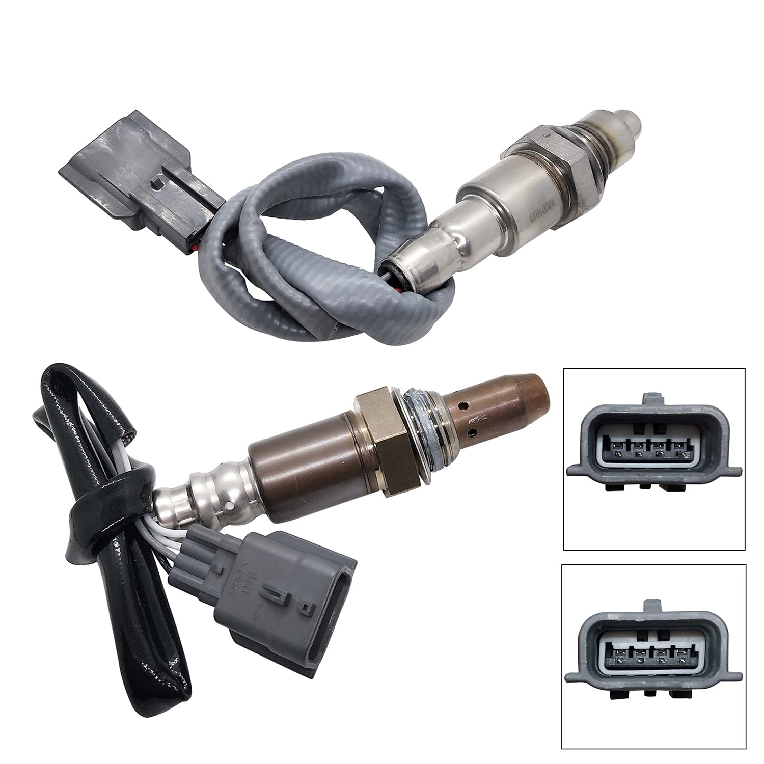 Maxfavor 2Pcs 234-9148 234-4986 Upstream Downstream O2 Oxygen Sensor Works with 2015-2019 Infiniti QX60, 2015-2018 Nissan Altima, 2015-2020 Nissan Muran, 2015-2019 Nissan Pathfinder 3.5L O2 Sensor
