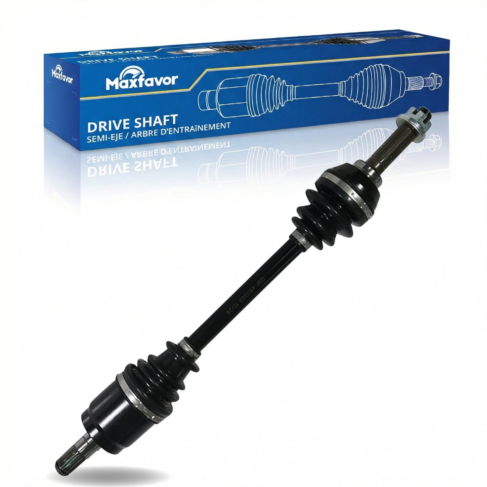 Maxfavor CV Axle Front Right Compatible with 2011-2018 Suzuki LT-A400F KingQuad ASi, Front Right Passenger Side CV Axle Joint Shaft Assembly
