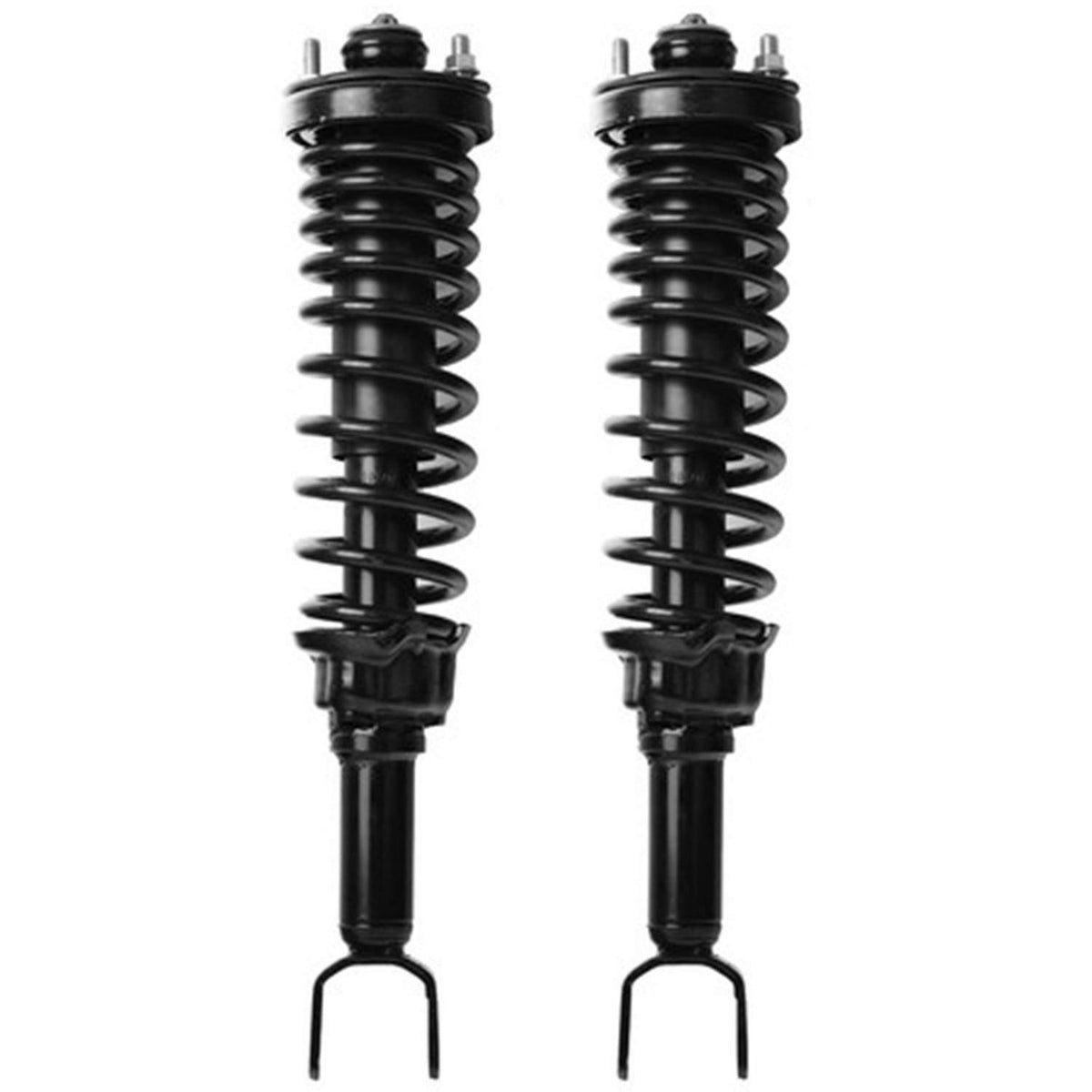 Maxfavor Rear Complete Struts Assembly with Coil Springs Fit for Civic 1995 1994 1993 1992 Shock Absorber Assembly Replace OE 171266 Set of 2