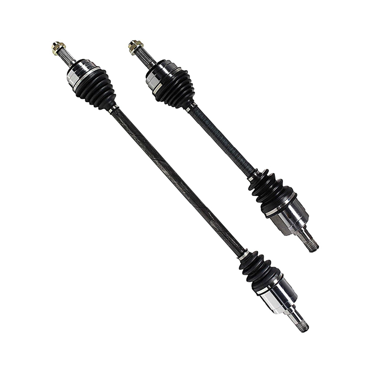 Front Pair CV Axle Shaft Assembly Compatible with Honda Models 1988-1991 CRX/Civic CV Joint Replace 20870388 66-4009 60-4009 7037N 80-3149 91673 94-6035 95-6114 HO-8-8554 HO-8071 19342752 19342833