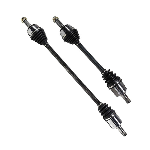Front Pair CV Axle Shaft Assembly Compatible with Honda Models 1988-1991 CRX/Civic CV Joint Replace 20870388 66-4009 60-4009 7037N 80-3149 91673 94-6035 95-6114 HO-8-8554 HO-8071 19342752 19342833