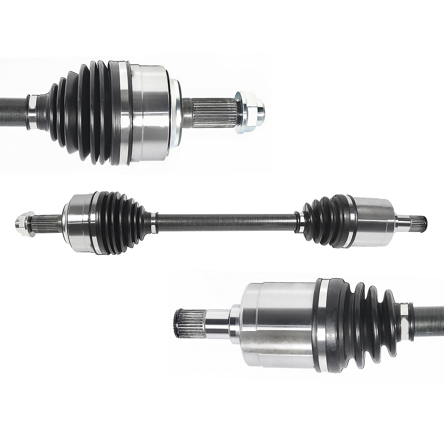 MAXFAVOR CV Axle Front FWD Compatible with Honda Accord 2018-2020 L4 1.5L Manual Trans, A Pair CV Axle Joint Shaft Assembly, Driver & Passenger Side