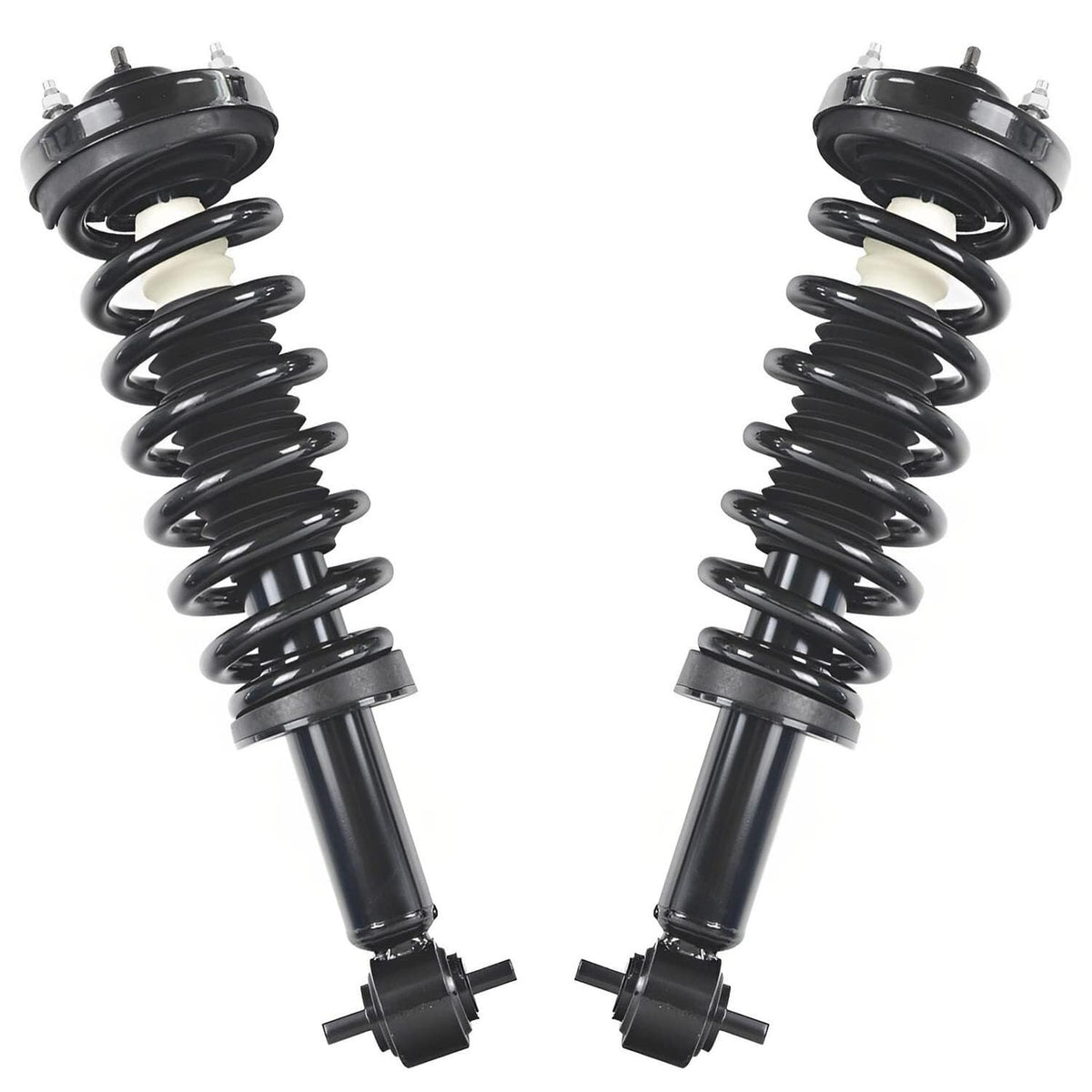 Maxfavor Pair of Front Shock Absorbers and Struts Assembly with Coil Spring, Compatible with Ford F-150 4WD 2015-2020, Complete Struts Front Pair, Replacement for OE 173032L 173032R
