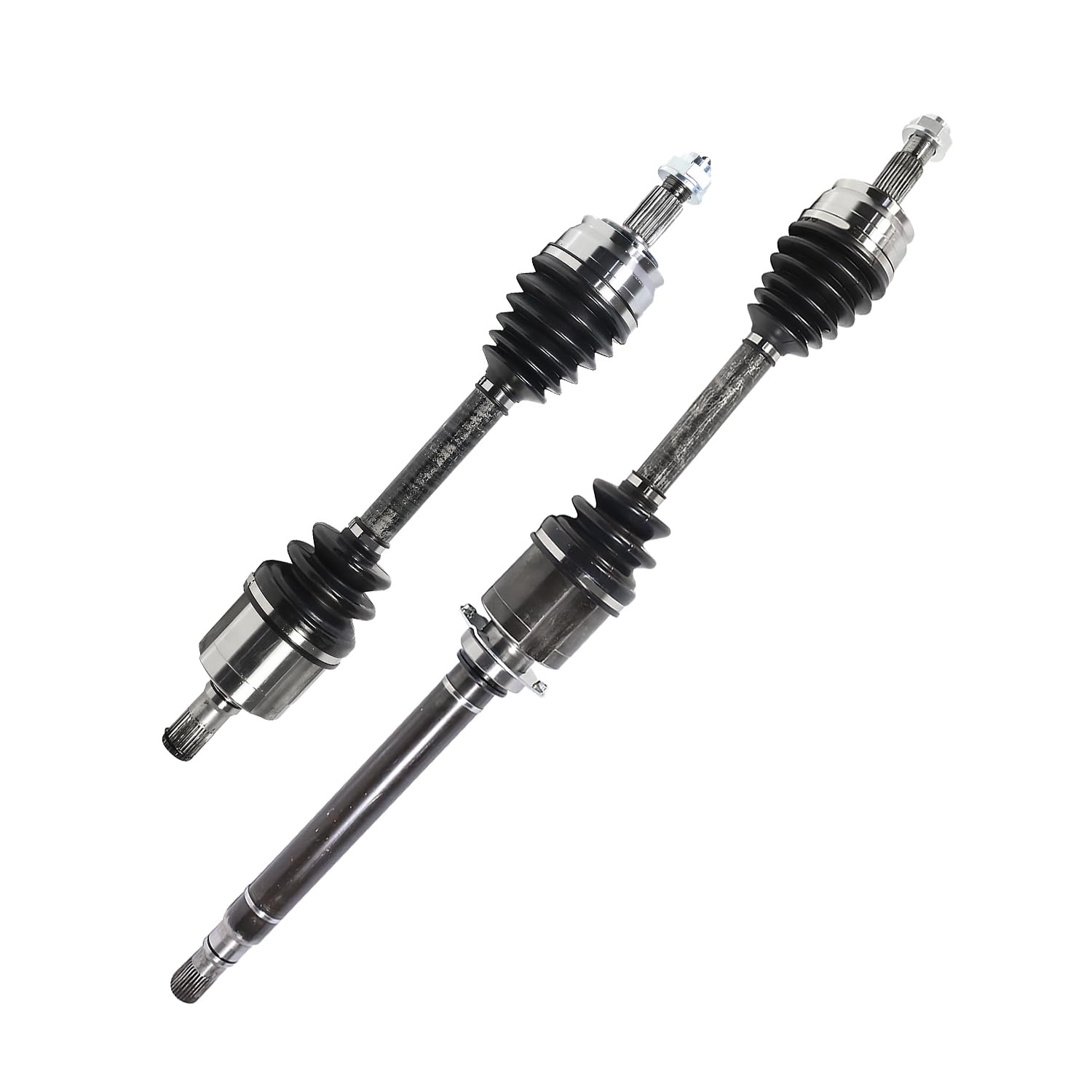 Maxfavor CV Axle Front Pair Compatible with 2018-2021 Jeep Renegade 2.4L, 2016-2018 Fiat 500X 2.4L, FWD Auto Trans, CV Axle Joint Shaft Assembly Front Driver Passenger Side