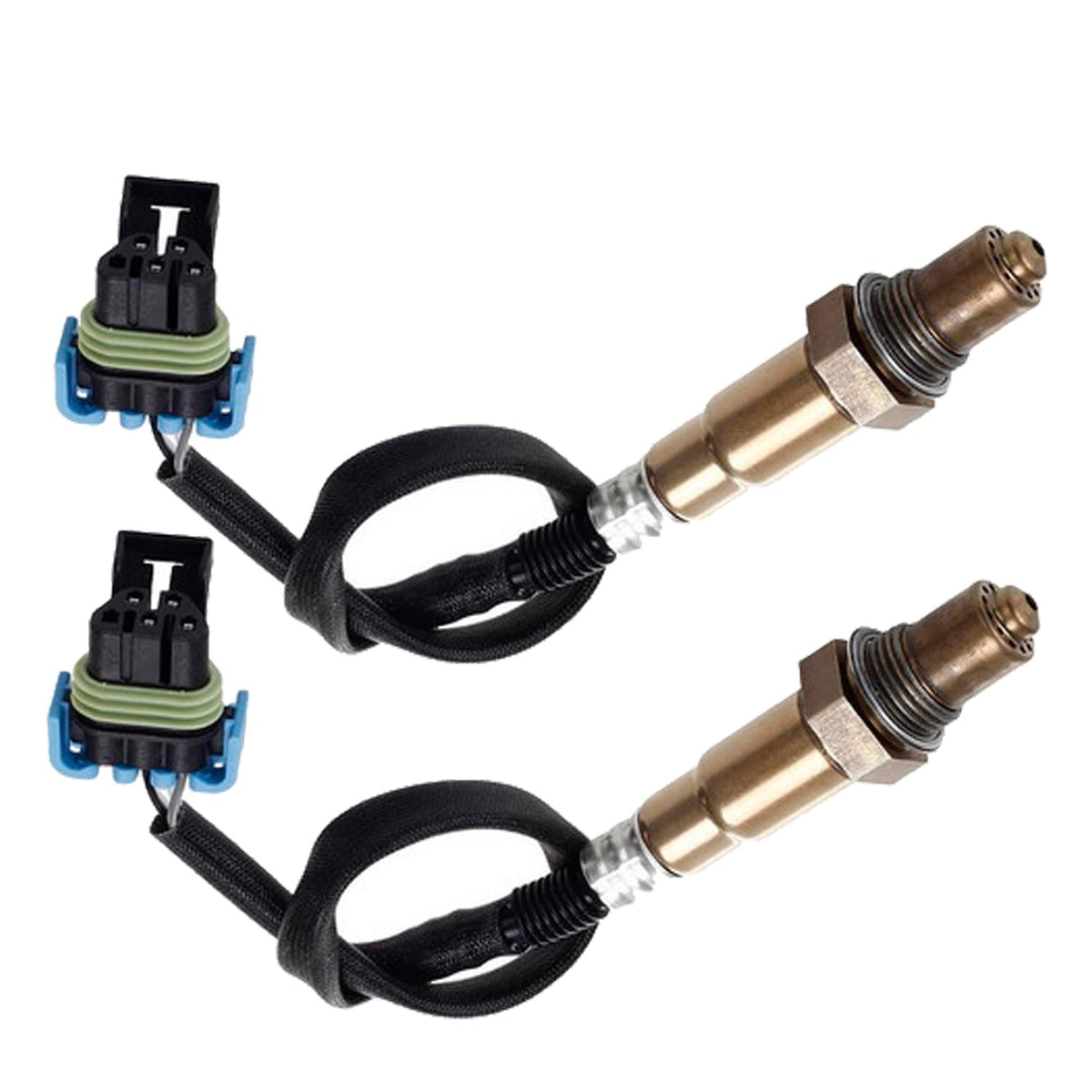 Maxfavor 2Pcs 234-4815*2 Upstream Downstream O2 Oxygen Sensor Compatible with 2010-2016 Buick LaCrosse&Cadillac SRX&GMC Terrain, 2010-2017 chevy Equinox/Impala/Captiva Sport, 2011 Saab 9-4X 3.0L 3.6L