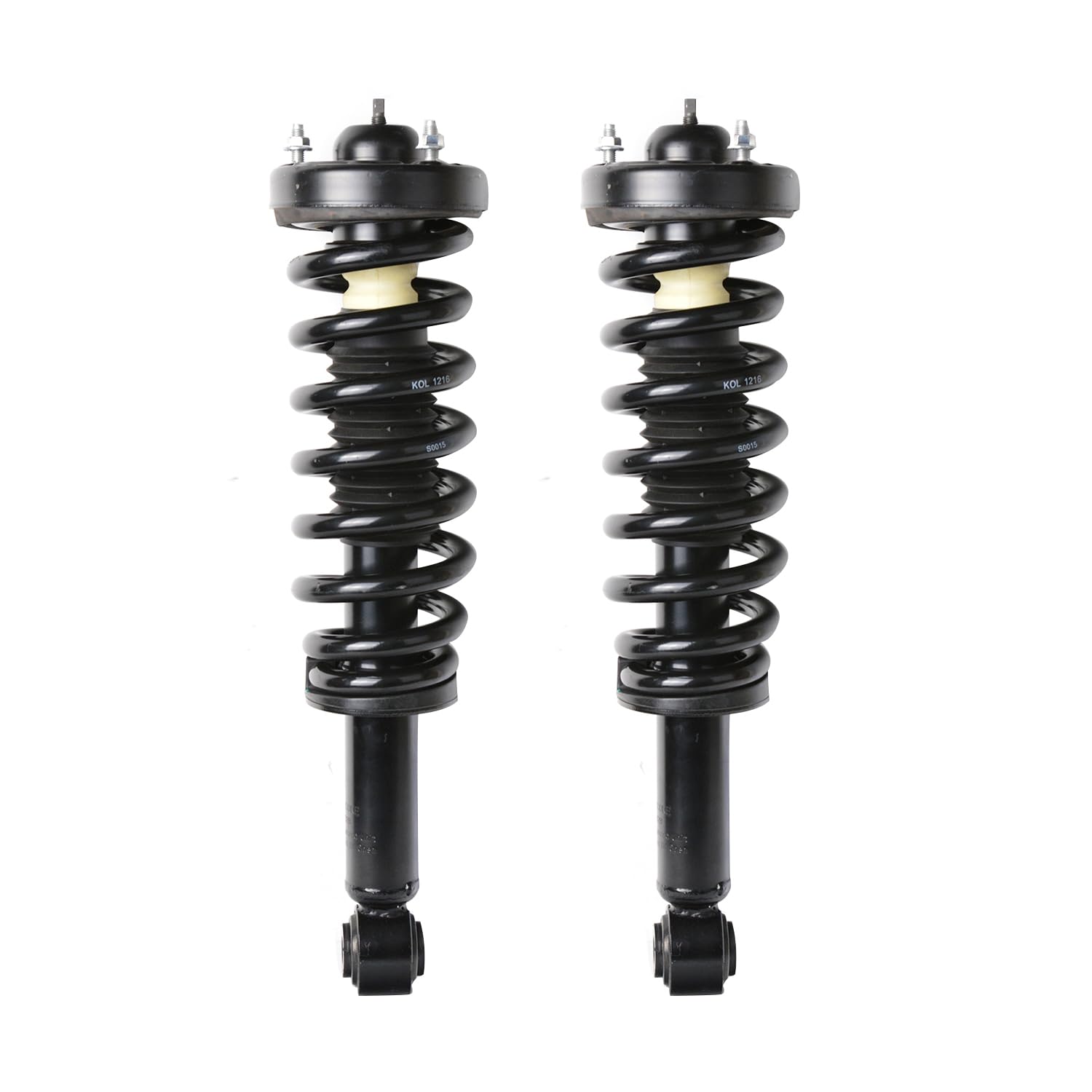 Maxfavor Front Complete Struts Assembly with Coil Springs Fit for Ford F-150 2009 2010 2011 2012 2013 Shock Absorber Assembly Replace OE 171141 Set of 2