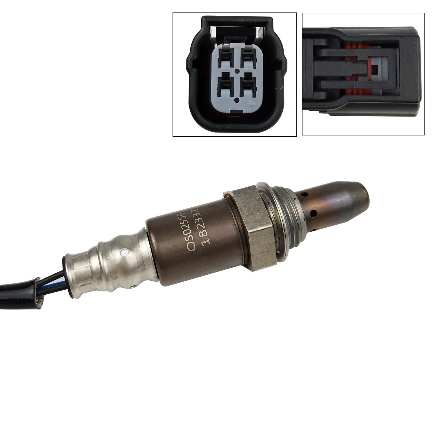 Maxfavor 2Pcs 234-9119 234-4350 Upstream Downstream O2 Oxygen Sensor Compatible with 2013-2014 Acura ILX 2.0L, 2012 2013 2014 2015 Honda Civic 1.8L Oxygen O2 Sensor