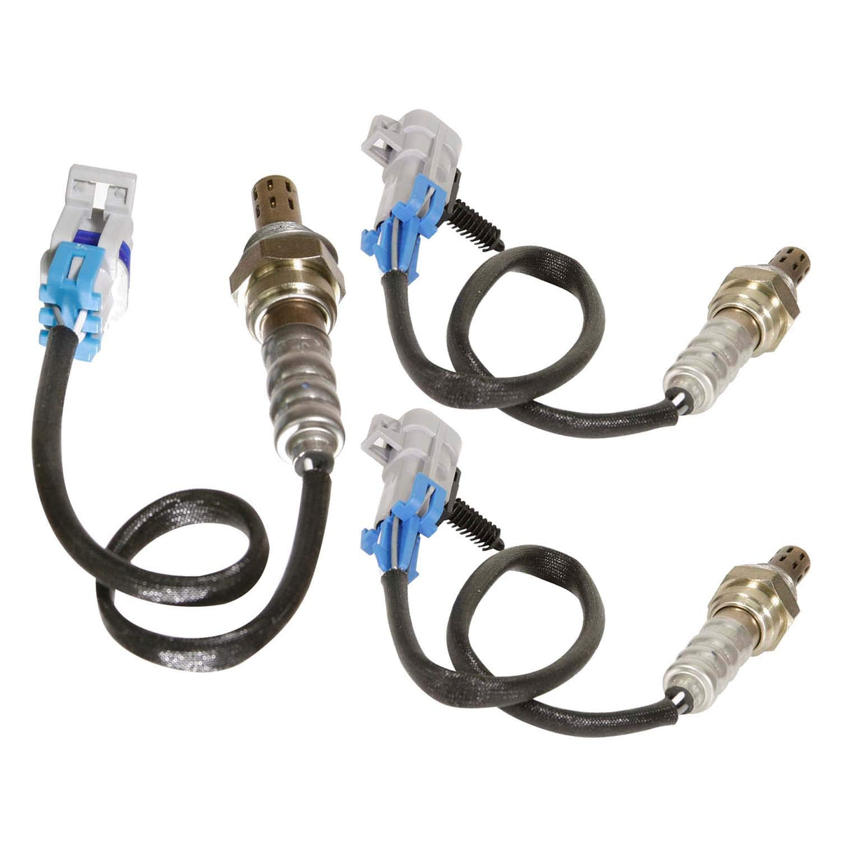 Maxfavor 234-4668 234-4342 * 2 Upstream & 234-4647 Downstream O2 Oxygen Sensor 3Pcs Compatible with 2006-2007 Chevy Impala Monte Carlo V6-3.9L Oxygen O2 Sensor