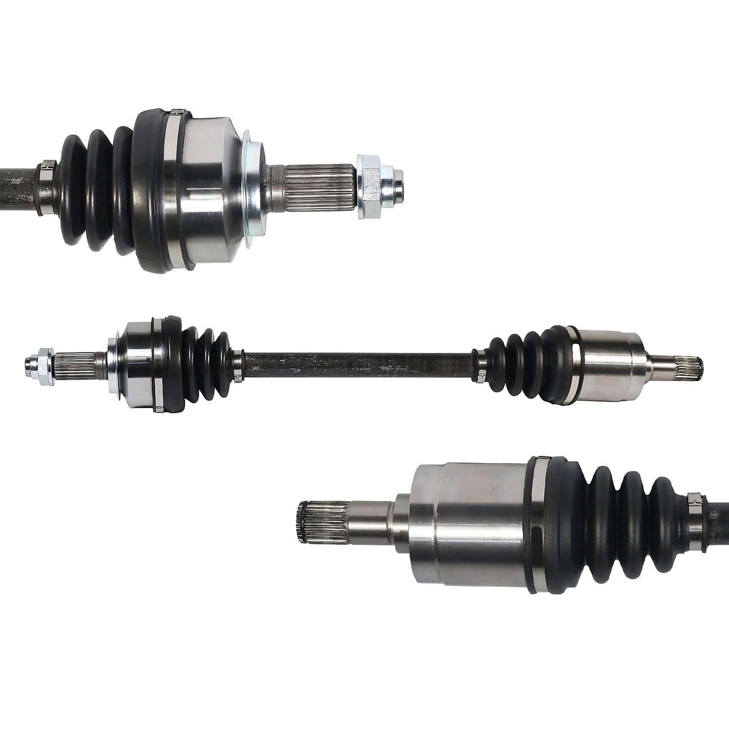 Front Pair CV Axle Shaft Assembly Compatible with Honda Models 2015-2020 Fit CV Joint Replace 44306-T5R-A92 44305-T5R-A02 44305-T5R-A92 HO-8554 14840N HO-8-8779 80-0883 189554 HO-8553 44306-T5R-A02