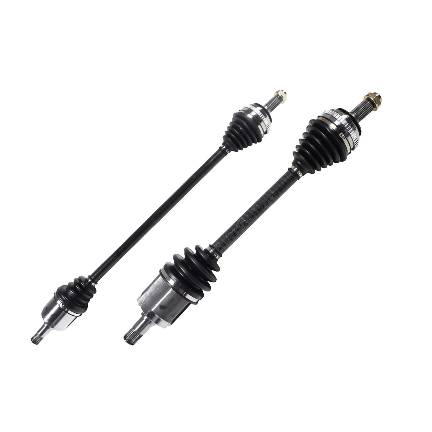 Maxfavor CV Axle Front Pair Compatible with Honda Civic 1992-2000 1.5L 1.6L, Honda Civic del Sol 1996-1997 1.5L 1.6L, FWD, CV Axle Joint Shaft Assembly Front Driver Passenger Side
