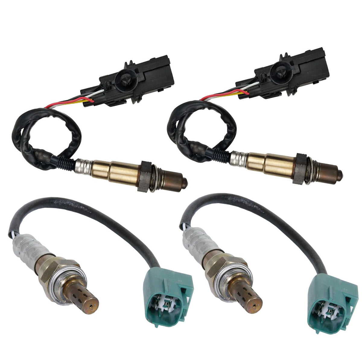 Maxfavor Upstream Downstream Oxygen Sensor for 2004-2007 Nissan Murano 3.5L,2004 2005 Altima Maxima 3.5L Manual Trans,2007 2008 Maxima 3.5L,2005 2006 Quest 3.5L Exc SE 02 Sensor 234-5060 234-4301
