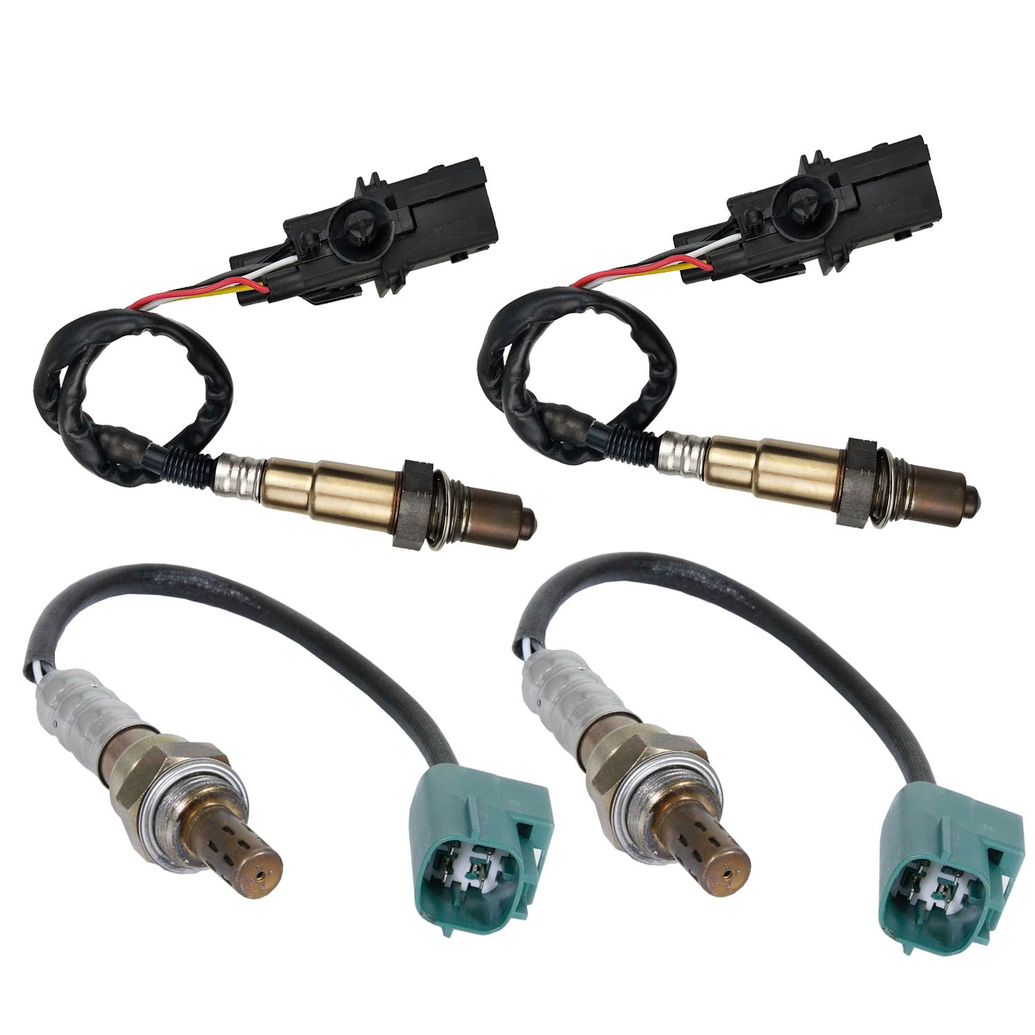 Maxfavor Upstream Downstream Oxygen Sensor for 2004-2007 Nissan Murano 3.5L,2004 2005 Altima Maxima 3.5L Manual Trans,2007 2008 Maxima 3.5L,2005 2006 Quest 3.5L Exc SE 02 Sensor 234-5060 234-4301
