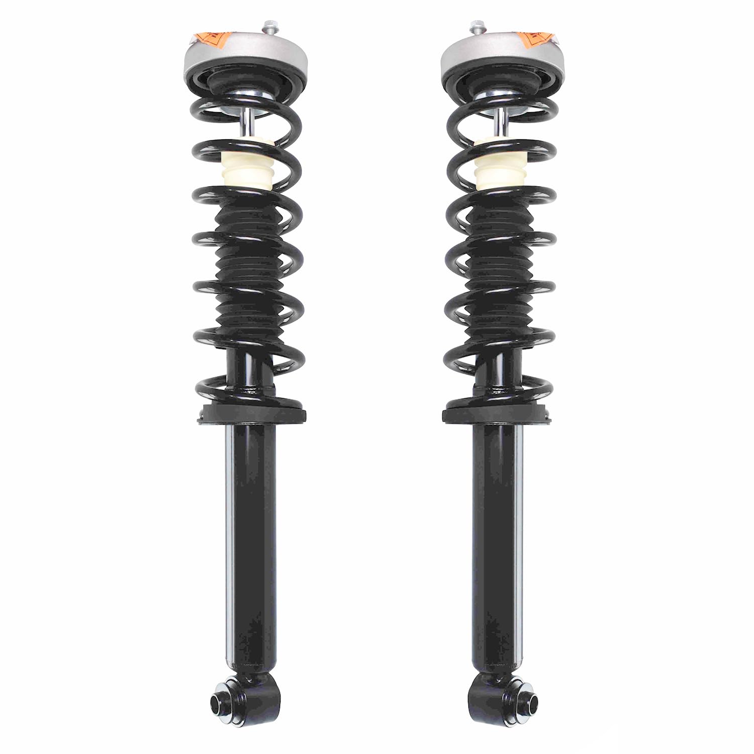 Maxfavor Pair of Rear Shock Absorbers and Struts Complete Assembly with Coil Spring Compatible with BMW 525i/530i 2004-2007 & 528i/535i 2008-2010, Replacement for 172747 172746
