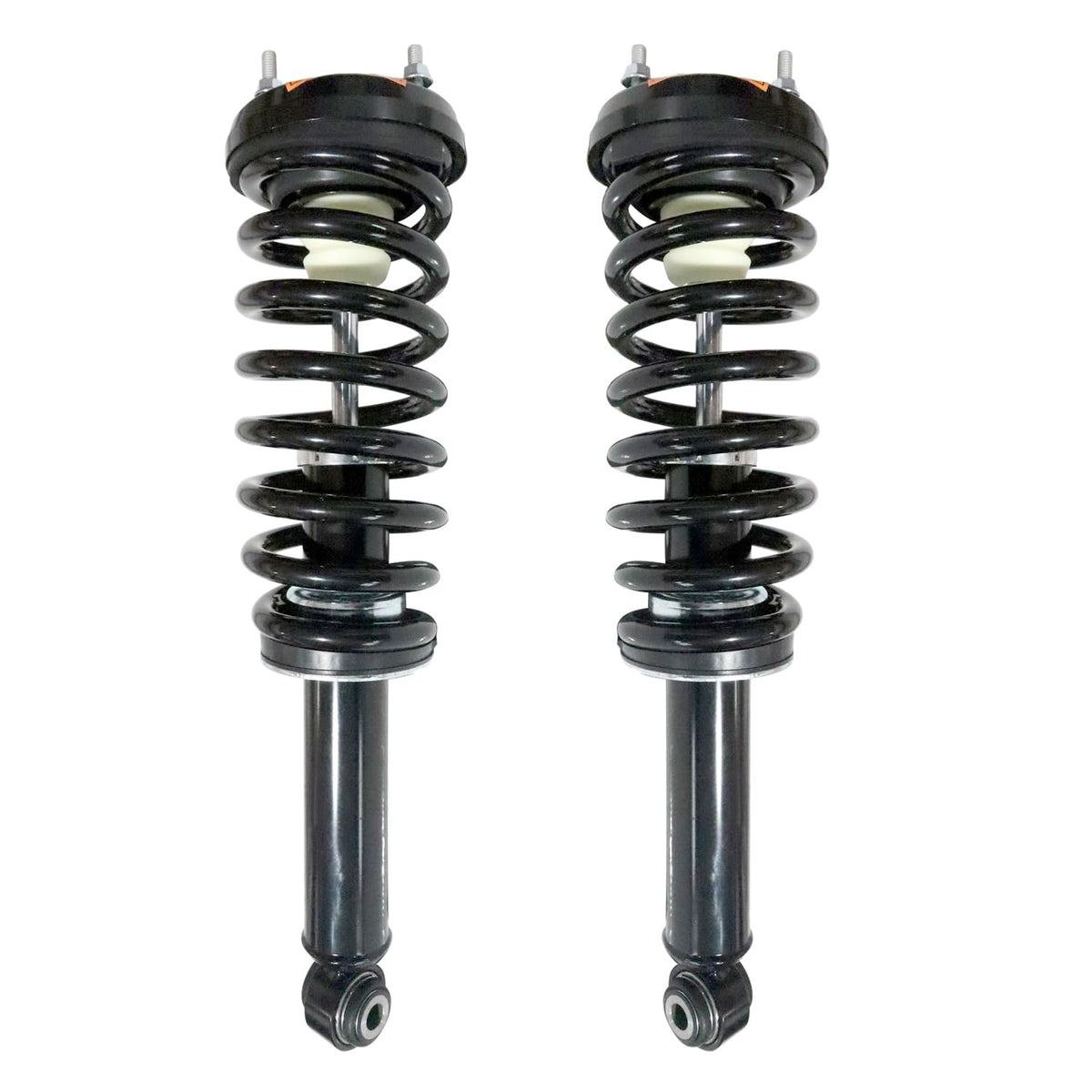 Maxfavor Pair of Rear Shock Absorbers and Struts Complete Assembly with Coil Spring Compatible with Jaguar S-Type 2000 2001 2002, Replacement for 171367L 171367R