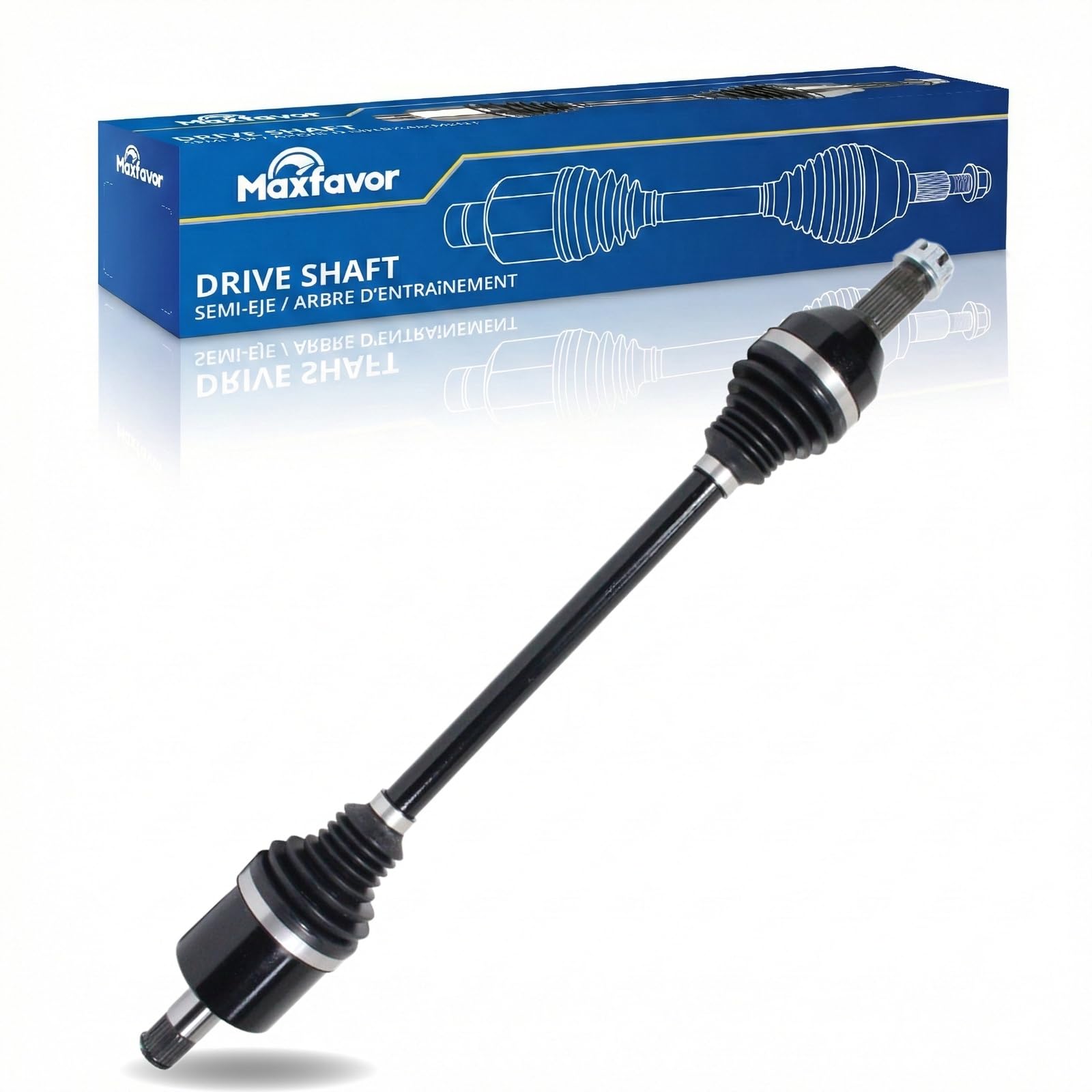Maxfavor CV Axle Rear Right Compatible with 2017-2018 Honda SXS1000M3 Pioneer 1000 Limited Edition, 2016-2018 Honda SXS1000M3 Pioneer 1000 EPS, Rear Right Side CV Axle Joint Shaft Assembly