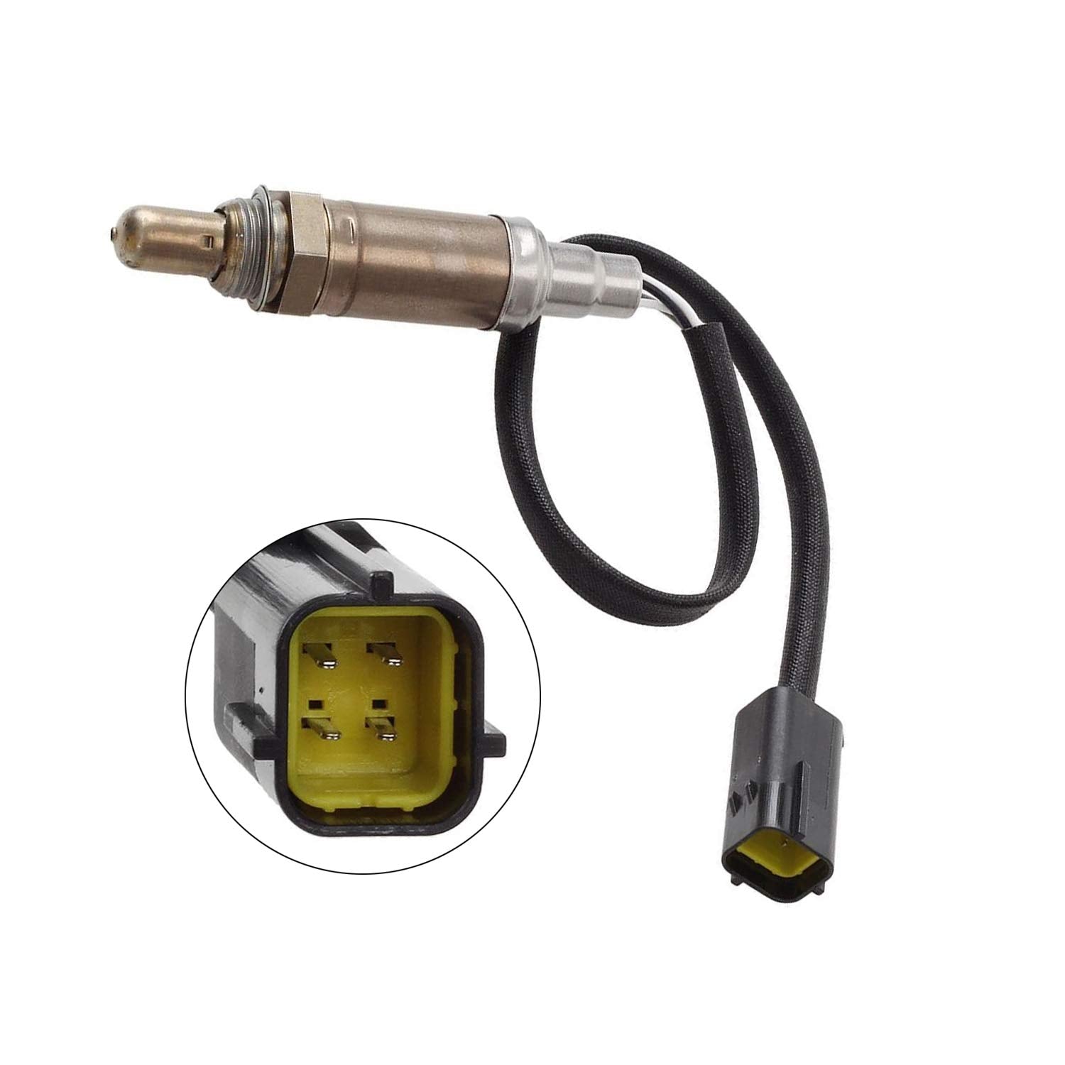 Maxfavor 234-4686 O2 Oxygen Sensor Upstream & Downstream Replacement for Kia 1998-2001 Sephia, 2000-2002 Spectra O2 Sensor