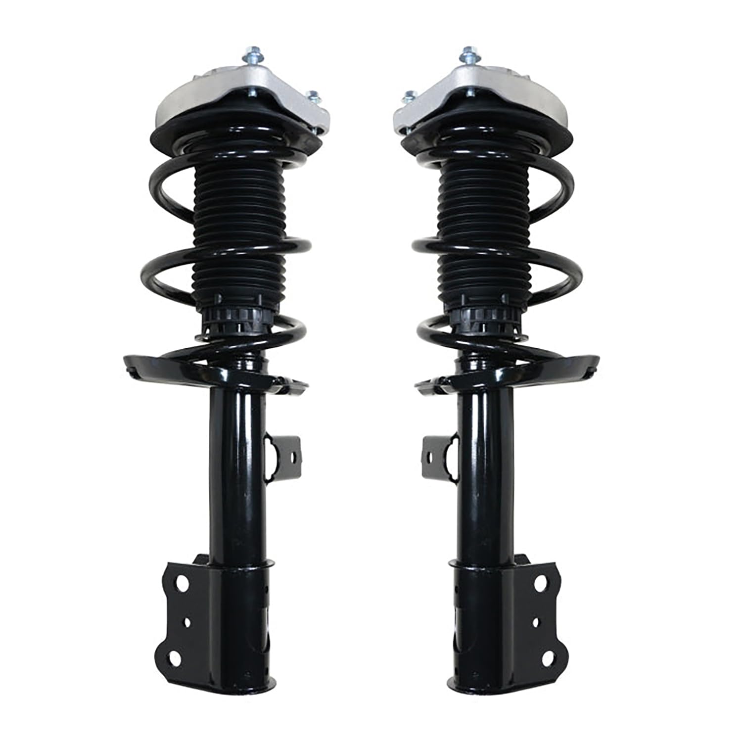 Maxfavor Pair of Front Shock Absorbers and Struts Complete Assembly with Coil Spring Compatible with Mercedes-Benz CLA250 2014-2018 FWD, Replacement for 1333461L 1333461R