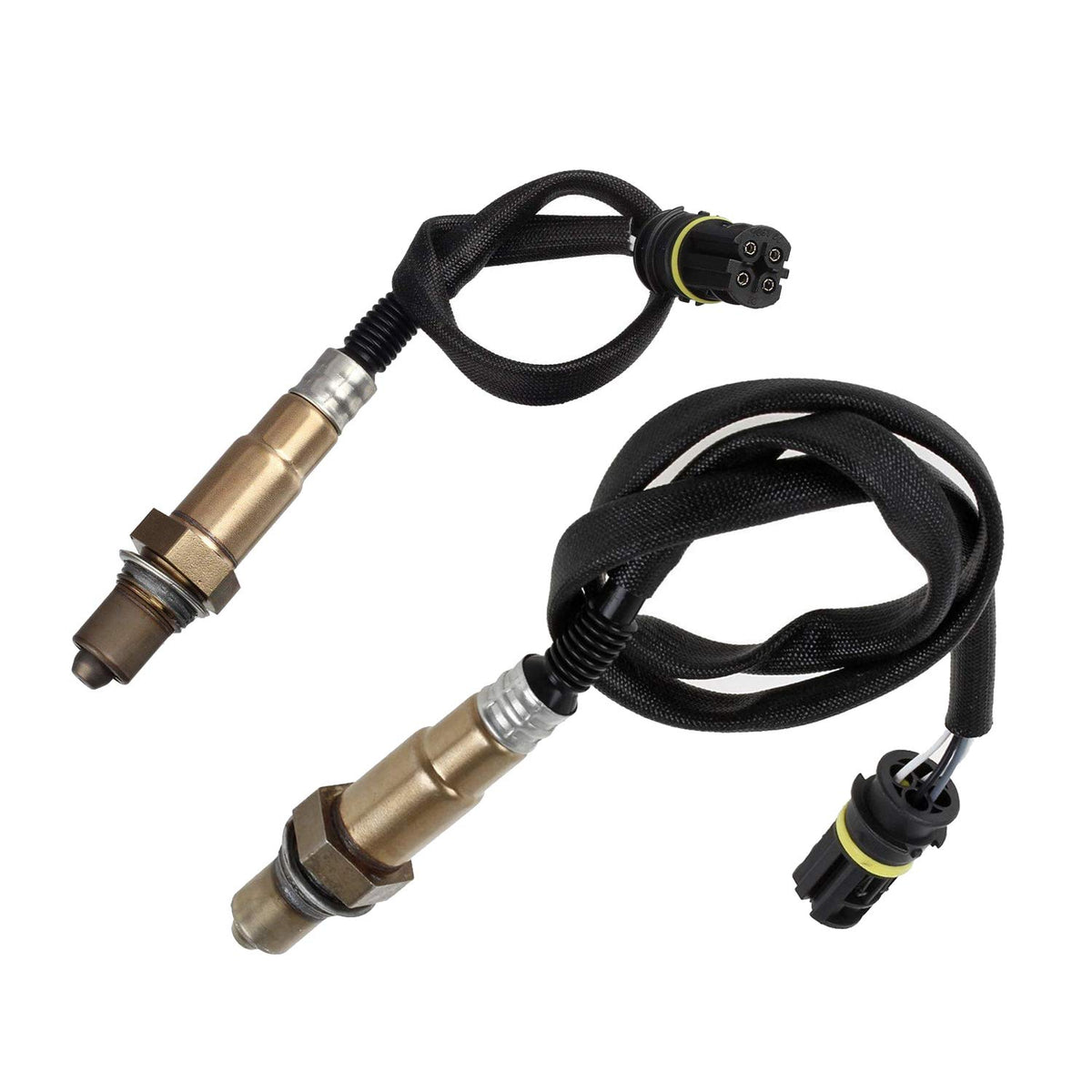 Maxfavor 2Pcs 234-4897 234-4898 Upstream Downstream O2 Oxygen Sensor Compatible with Mercedes-Benz C240/C320/CLK55 AMG/CLK320/C32 AMG/C55 AMG 2001-2006 2.6L 3.2L 5.0L 5.5L Oxygen O2 Sensor