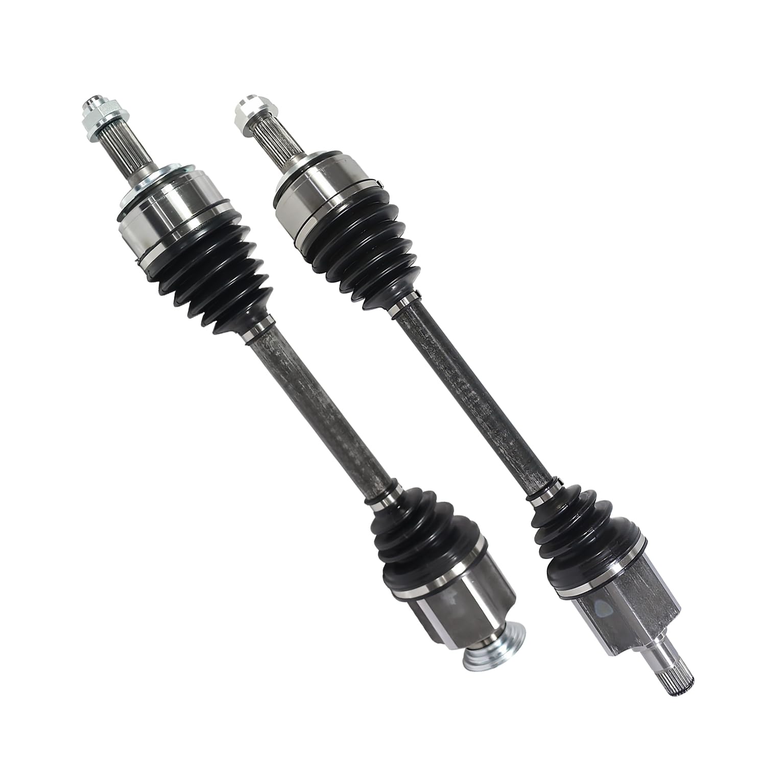 Front Pair CV Axle Shaft Assembly Compatible with Honda Models 2017-2020 Civic Si/Sport CV Joint Replace 44305-TBC-A01 44305-TGG-A01 HO-8692 189692 80-1902 HO-8680 16137N B16340N 80-9769 44306-TBF-A01
