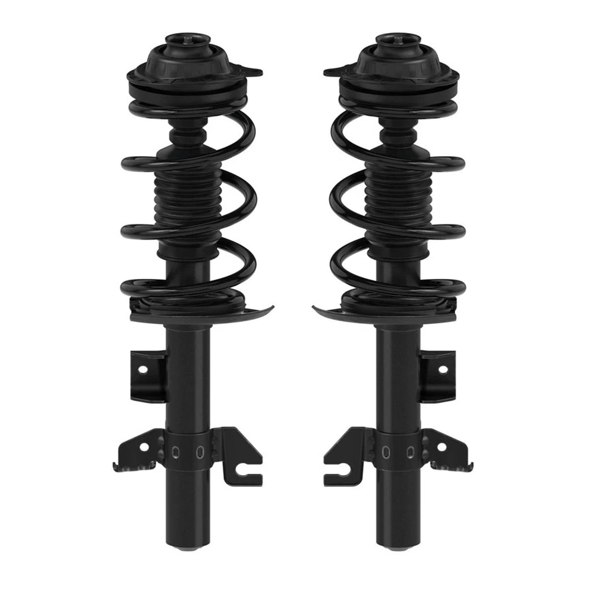 Maxfavor Pair of Front Shock Absorbers and Struts Complete Assembly with Coil Spring Compatible with Jeep Cherokee 2014 2015 2016 2017 2018 FWD, Replacement for 2335992L 2335992R