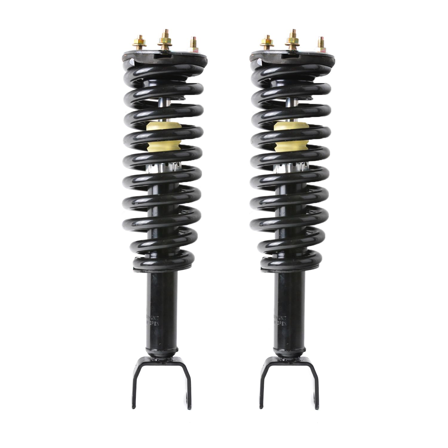 Maxfavor Pair of Front Shock Absorbers and Struts Complete Assembly with Coil Spring Compatible with Dodge Dakota 2005-2009 RWD & Mitsubishi Raider 2006-2009 RWD, Replacement for 271100