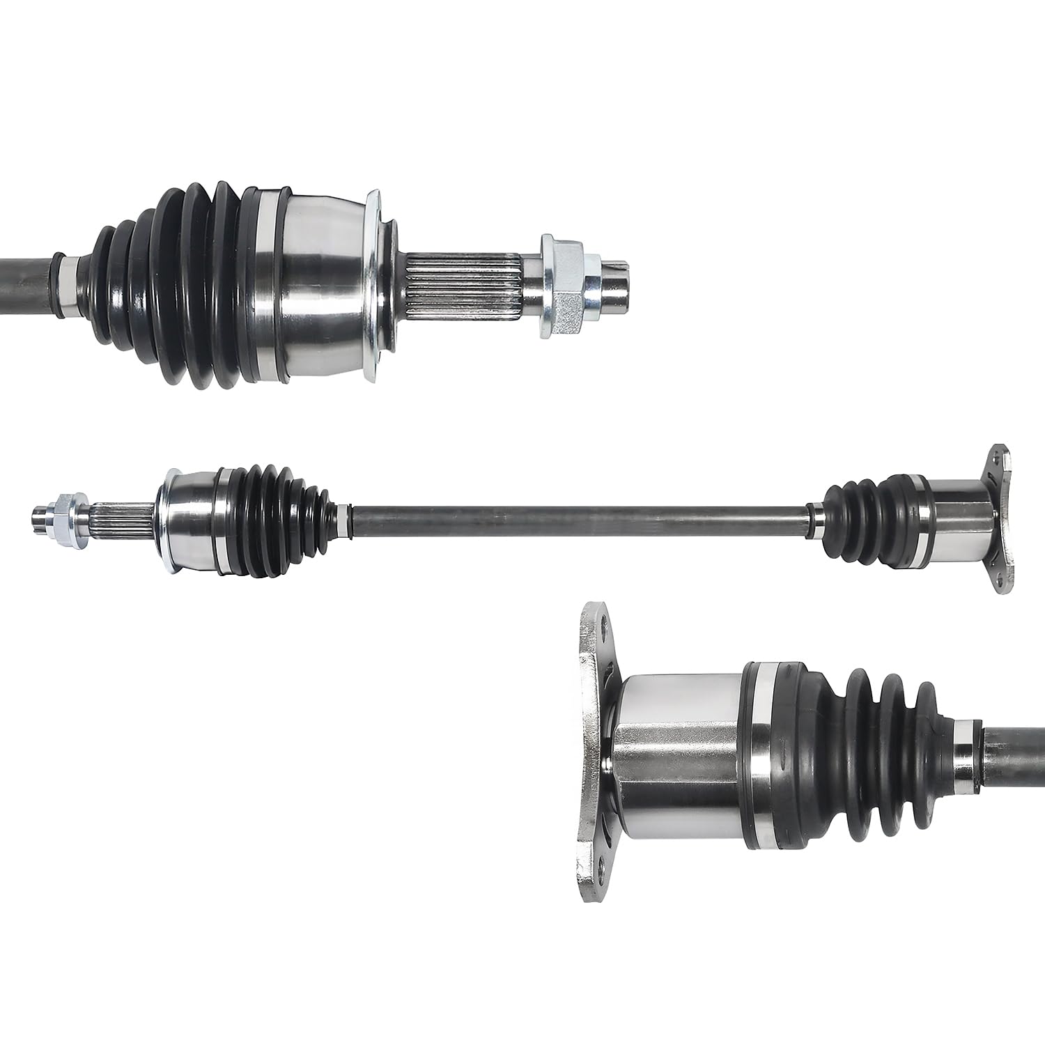 MAXFAVOR CV Axle Rear FWD/AWD Compatible with Chevy Trax 2013-2022 L4 1.4L, Buick Encore 2013-2021 L4 1.4L, A Pair CV Axle Joint Shaft Assembly, Left and Right Side