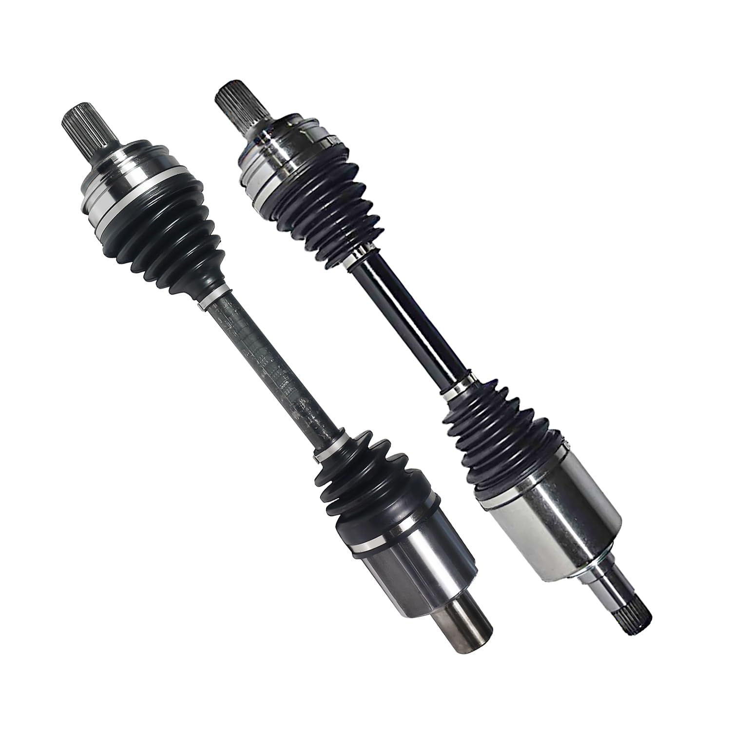 Front Pair CV Axle Shaft Assembly Compatible with Mercedes-Benz Models 2010-2015 GLK CV Joint Replace 212-330-02-00-80 212-330-18-01 212-330-20-01 212-330-57-01 212-330-57-01-80 212-330-02-00