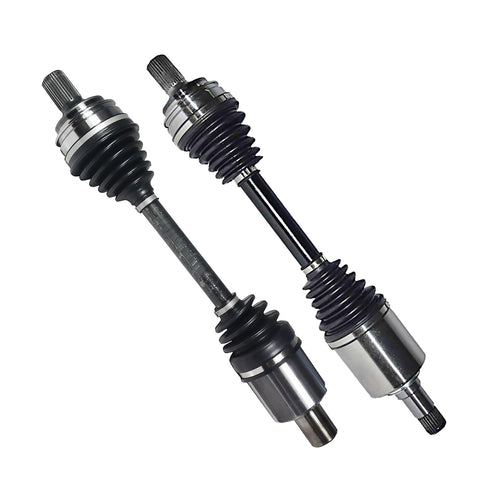 Front Pair CV Axle Shaft Assembly Compatible with Mercedes-Benz Models 2010-2015 GLK CV Joint Replace 212-330-02-00-80 212-330-18-01 212-330-20-01 212-330-57-01 212-330-57-01-80 212-330-02-00