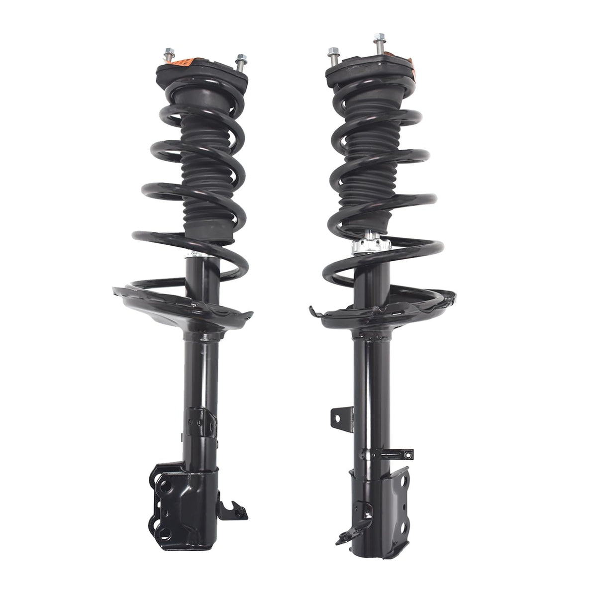 Maxfavor Pair of Rear Shock Absorbers and Struts Complete Assembly with Coil Spring Compatible with Toyota Highlander Hybrid 2008 2009 2010 2011 2012 2013, Replacement for 372490 372489