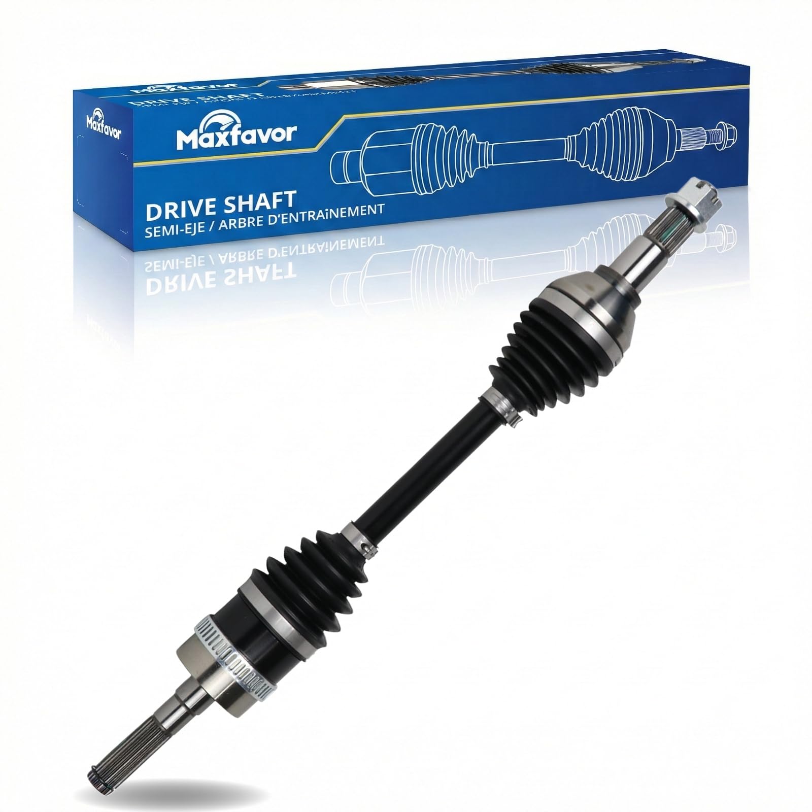 Maxfavor CV Axle Front Right Compatible with 2020-2022 Can-Am Outlander Max 650 XT, 2020-2022 Can-Am Outlander Max 1000 XT-P, Front Right Passenger Side CV Axle Joint Shaft Assembly