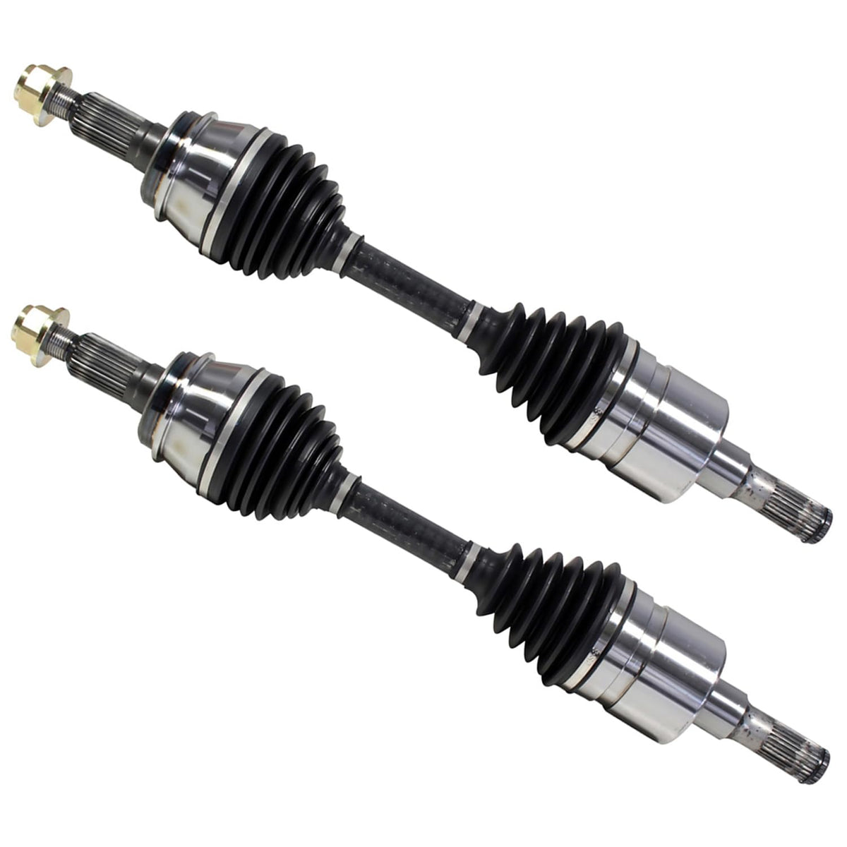 Front Pair CV Axle Shaft Assembly Compatible with 2003-2004 Santa Fe V6-3.5L 4WD 2001-2005 Santa Fe V6-2.7L FWD CV Joint Replace 4950026501 4950026510 4950026511 4950026511SJ 4950126500 4950026500