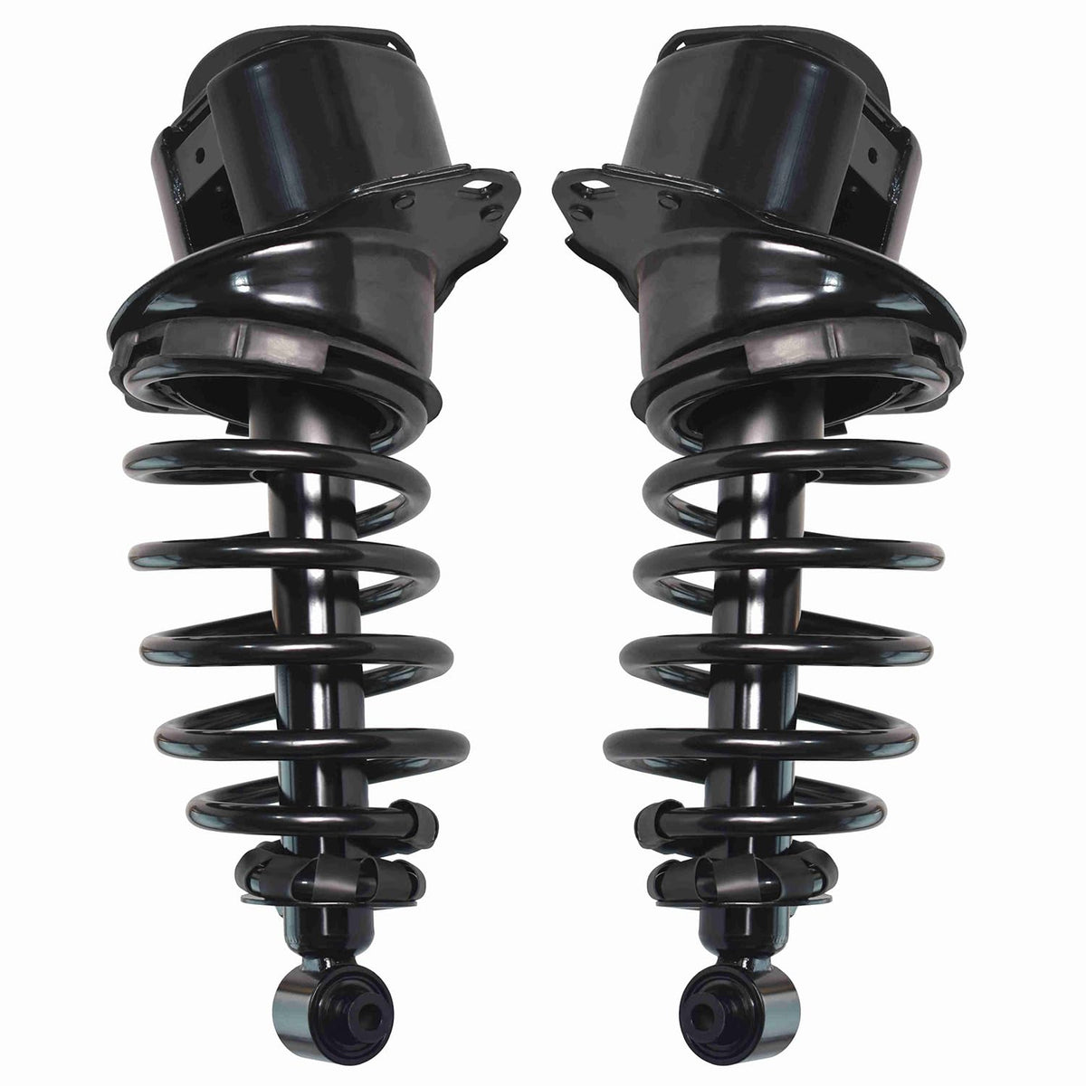 Maxfavor Pair of Rear Shock Absorbers and Struts Complete Assembly with Coil Spring Compatible with Ford Five Hundred 2005-2007 & Mercury Montego 2005-2007, Replacement for 2345782L 2345782R
