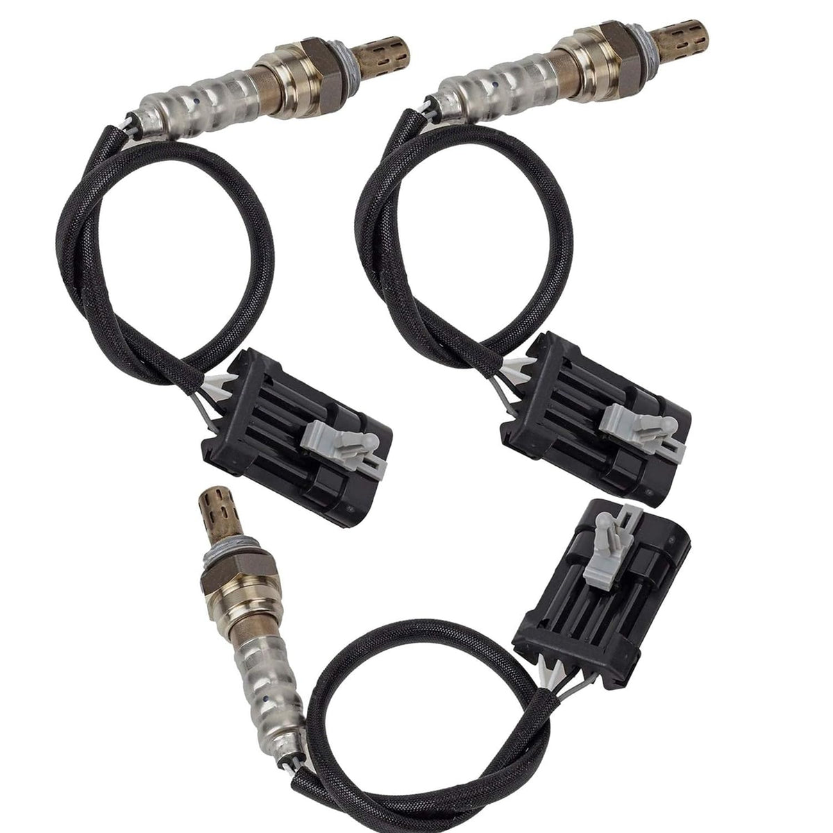 Maxfavor Upstream Downstream O2 Oxygen Sensor Replacement for 1996 1997 1998 1999 2000 2001 Chevy Blazer S10 Gmc Jimmy Sonoma Oldsmobile Bravada V6-4.3L 02 Sensor 234-4012 x3