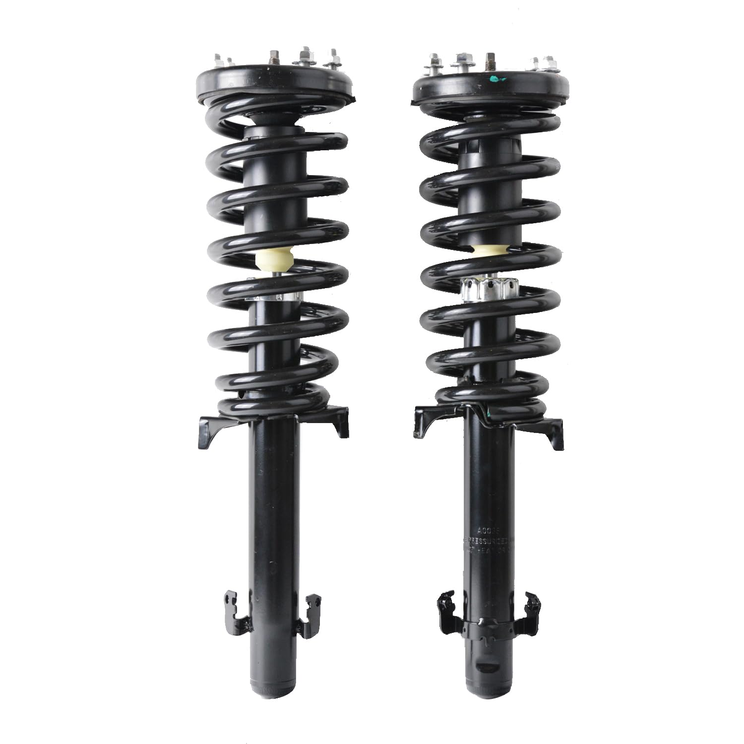 Maxfavor Front Complete Strut Assembly with Coil Spring Compatible with Honda Accord 2008-2012, Driver and Passenger Side Replacement 172562L 172562R