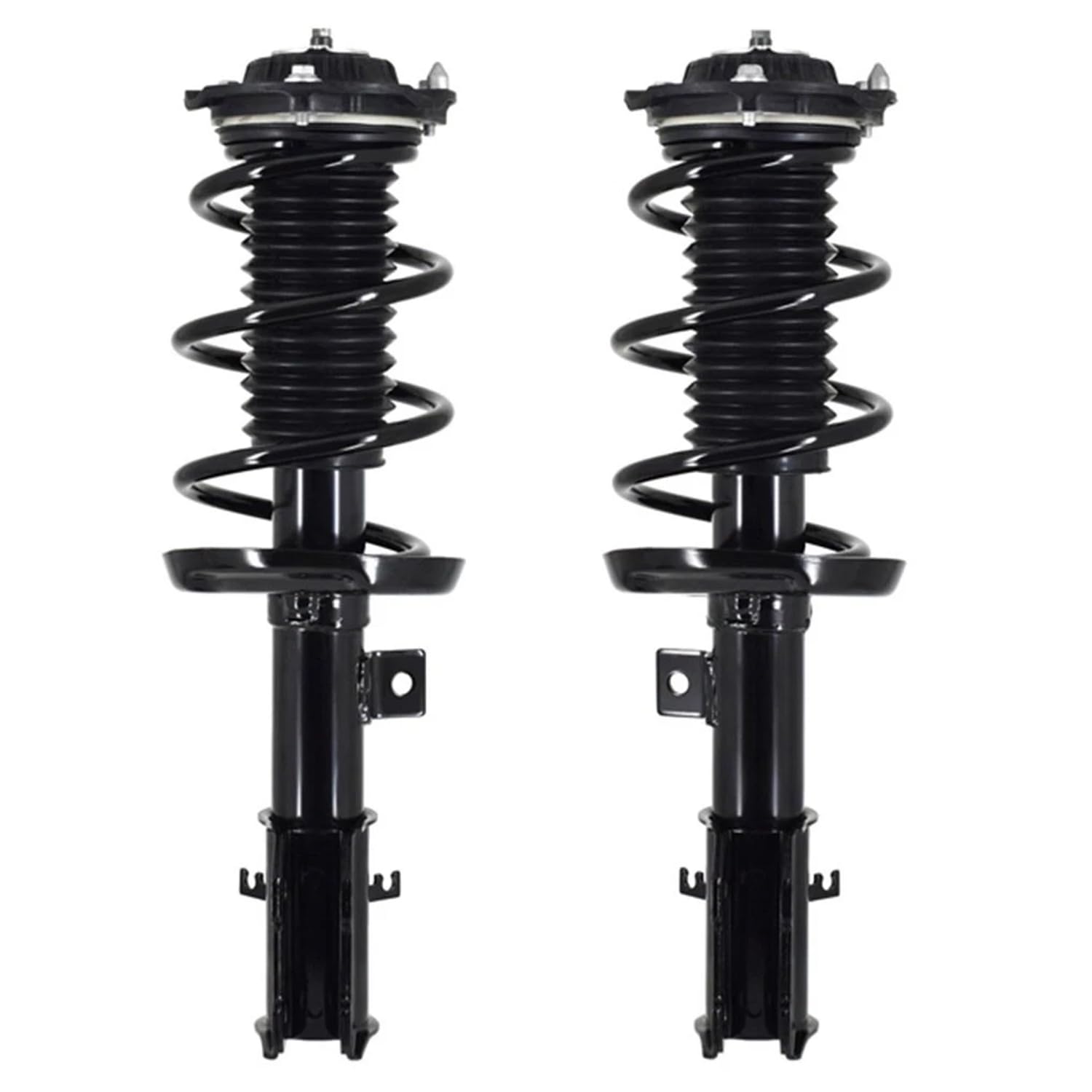 Maxfavor Pair of Front Shock Absorbers and Struts Complete Assembly with Coil Spring Compatible with Chevrolet Cruze 2016 2017 2018 2019 Sedan, Replacement for 1333840L 1333840R