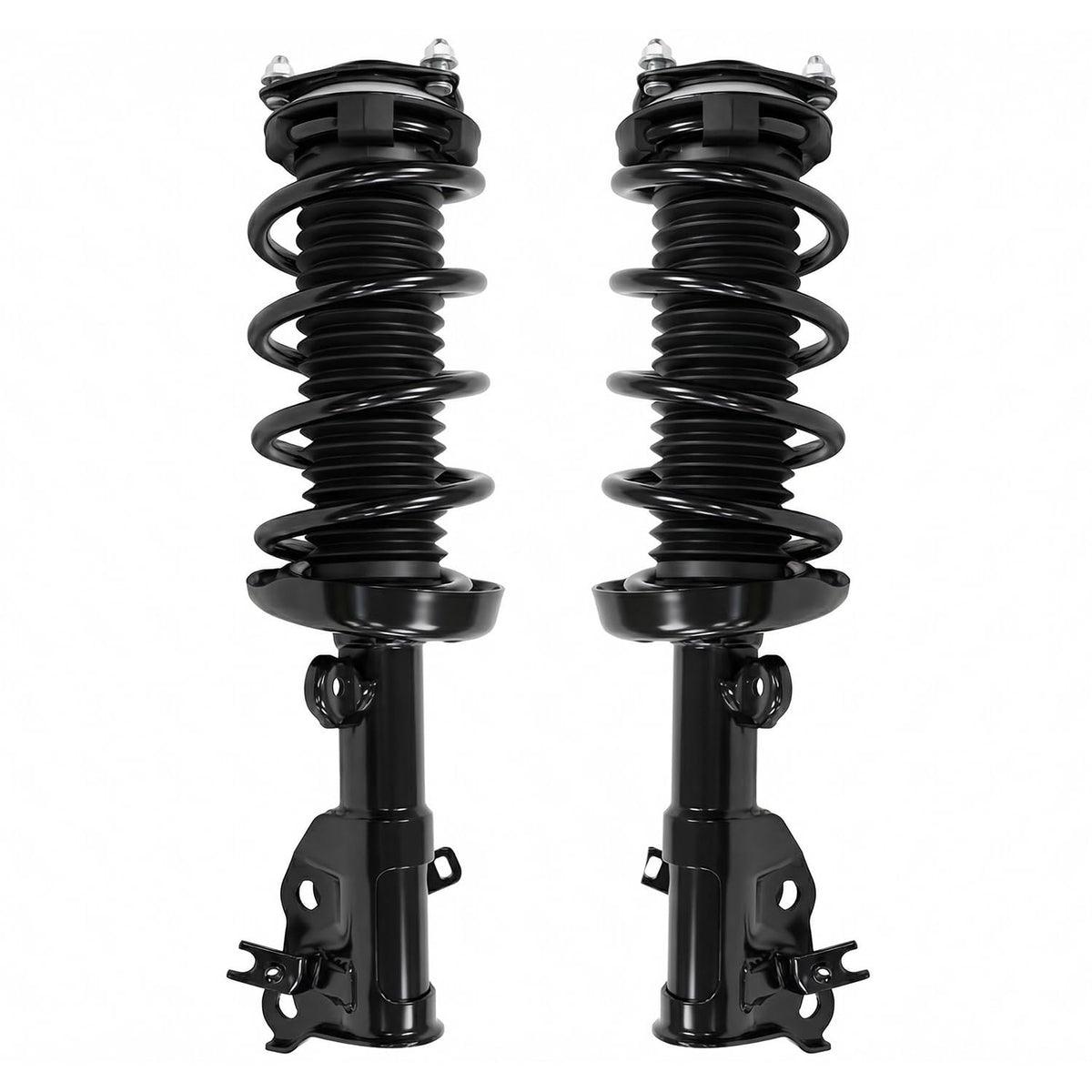 Maxfavor Pair of Front Shock Absorbers and Struts Complete Assembly with Coil Spring Compatible with Honda Civic Si 2012-2013 & Civic EX-L Sedan 2014-2015, Replacement for 1333867L 1333867R