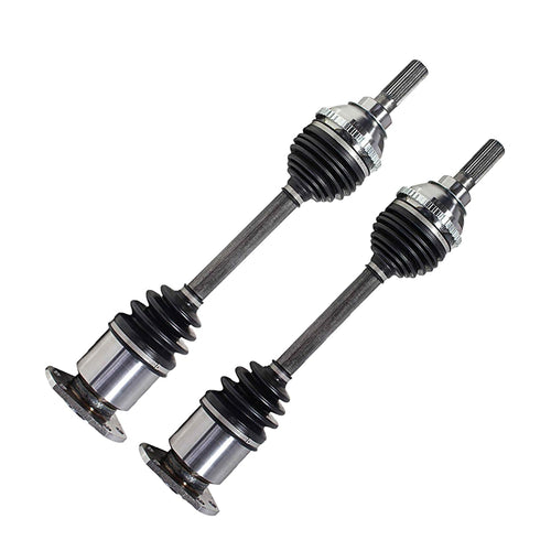 Front Pair CV Axle Shaft Assembly Compatible with 1992-2001 Hummer 4WD CV Joint Replace 6009895 19361437 16058N 19361447 16059N 6009894