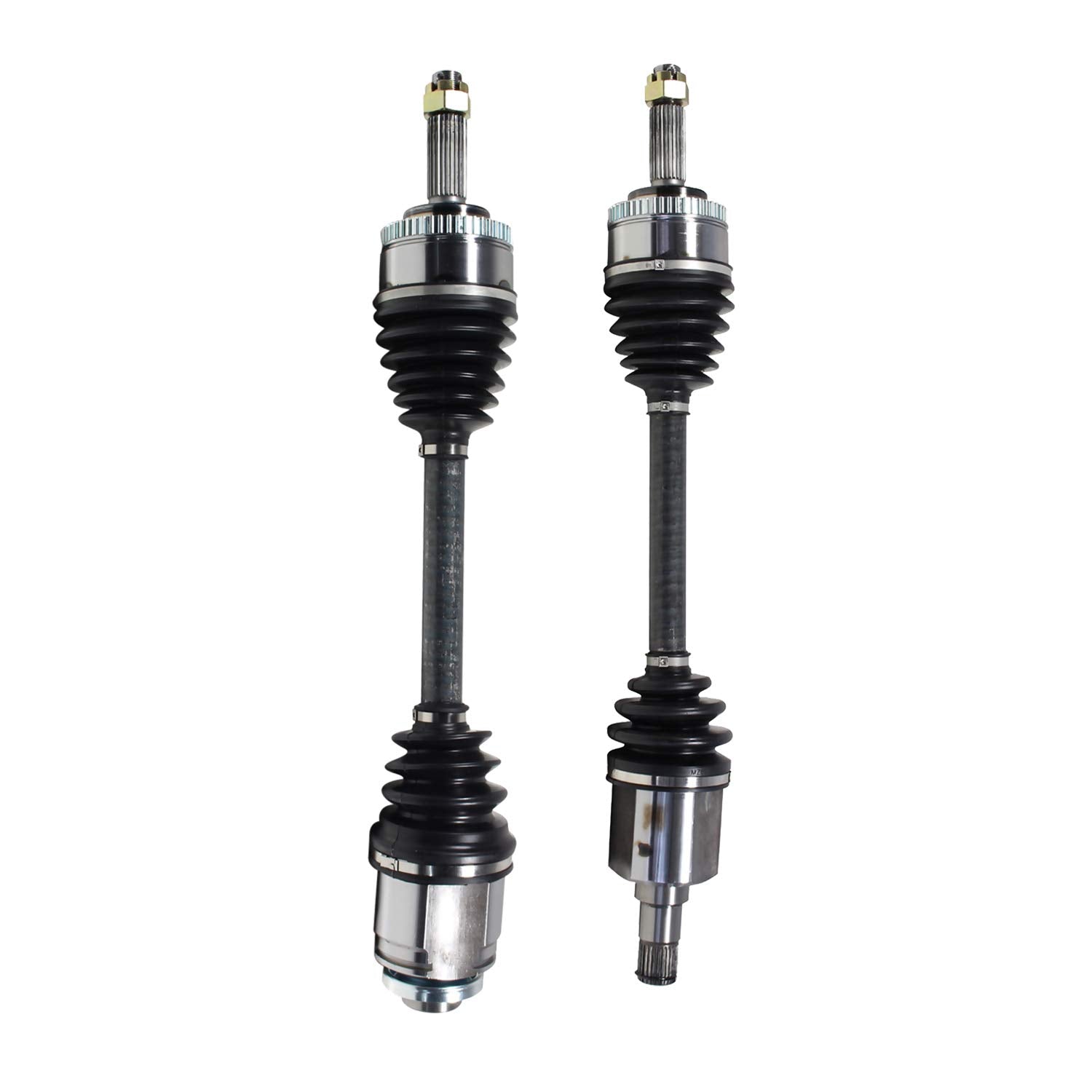 Front Pair CV Axle Shaft Assembly Compatible with 2004-2006 Amanti FWD CV Joint Replace 49500-3F800 49500-3F750 49500-3F850 19343122 20870987 66-3454 66-3455 60-3454 10164N 80-3351 87601 49500-3F700