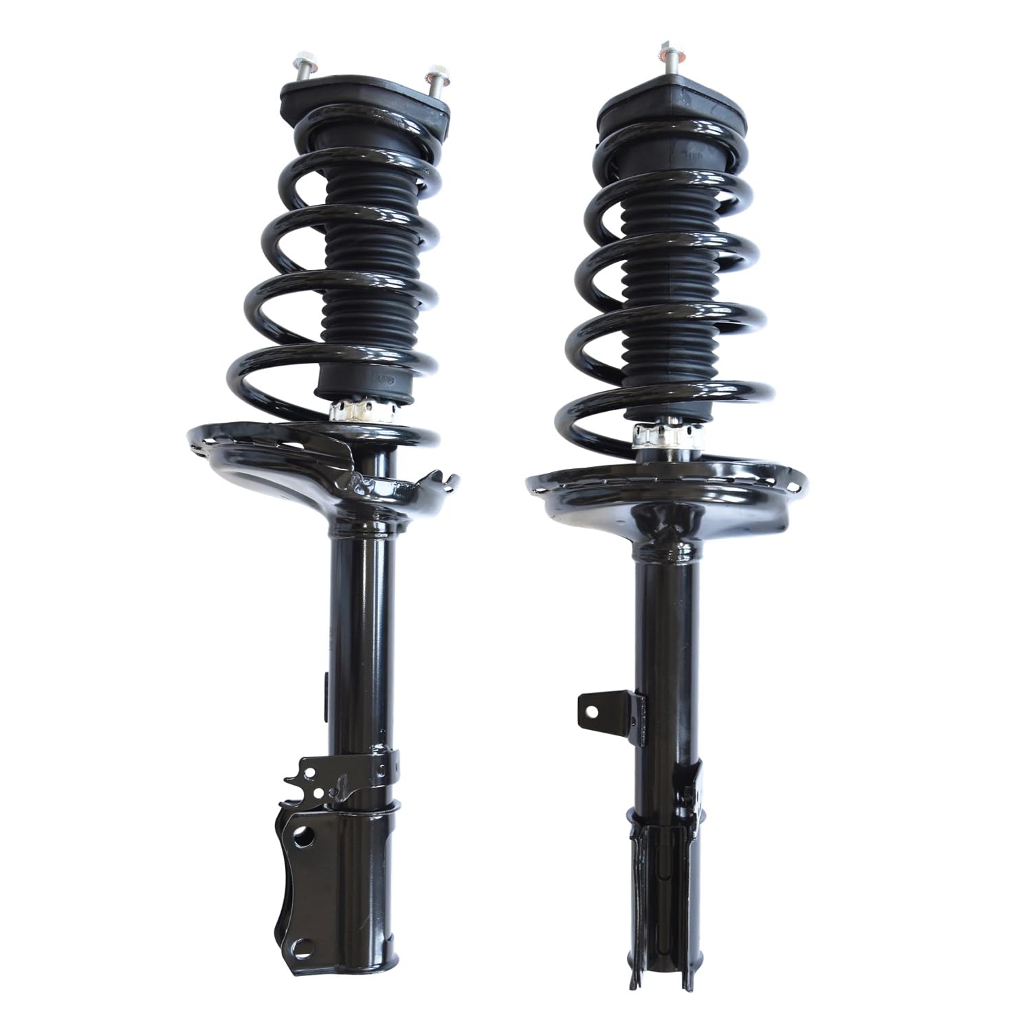 Maxfavor Pair of Rear Shock Absorbers and Struts Complete Assembly with Coil Spring Compatible with Lexus RX400h 2006-2007 & Toyota Highlander Hybrid 2006-2007, Replacement for 272214 272213
