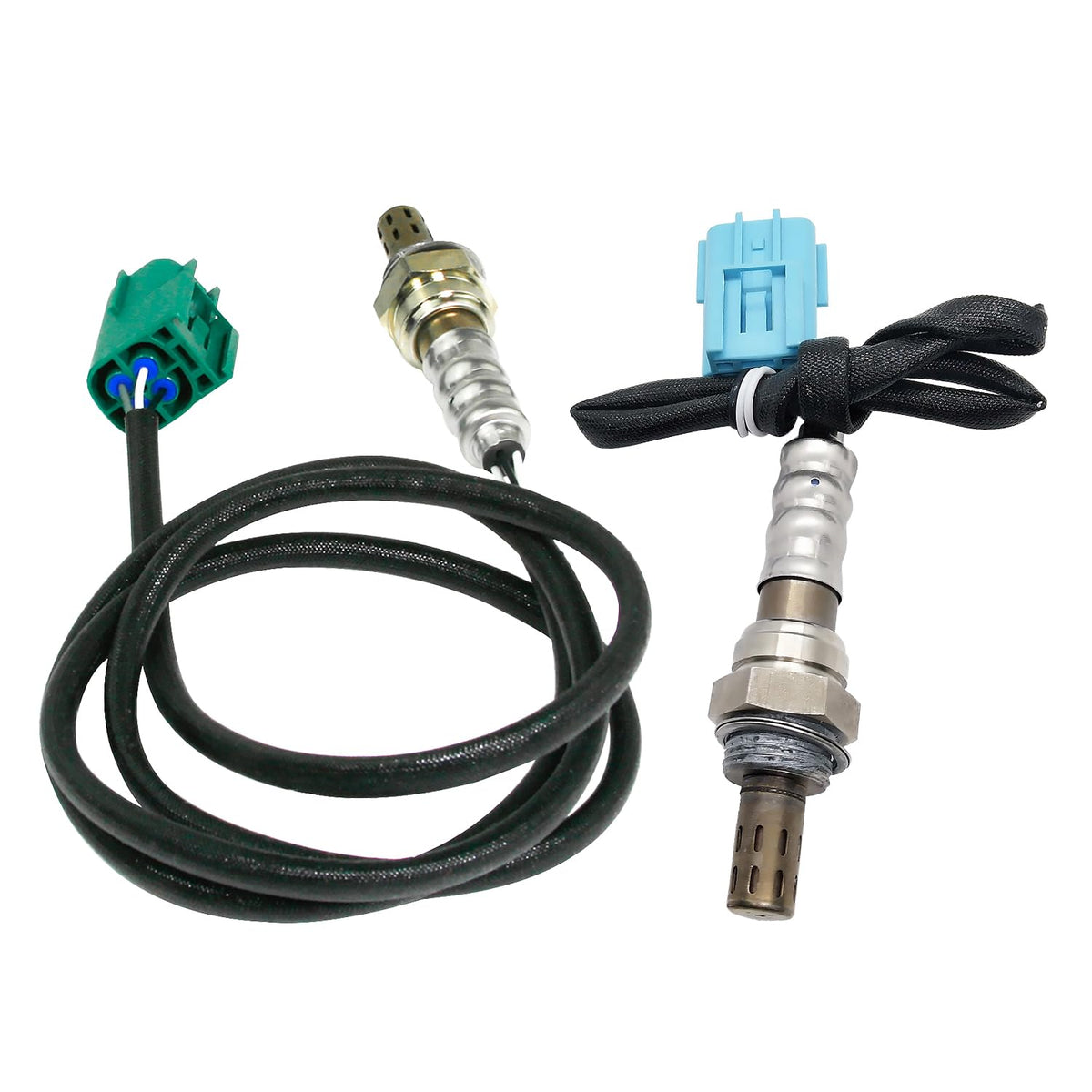 Maxfavor 2Pcs 234-3305 234-4713 Upstream Downstream O2 Oxygen Sensor Compatible with Infiniti QX4 2002 2003 3.5L, Nissan Pathfinder 2001 2002 3.5L Oxygen O2 Sensor